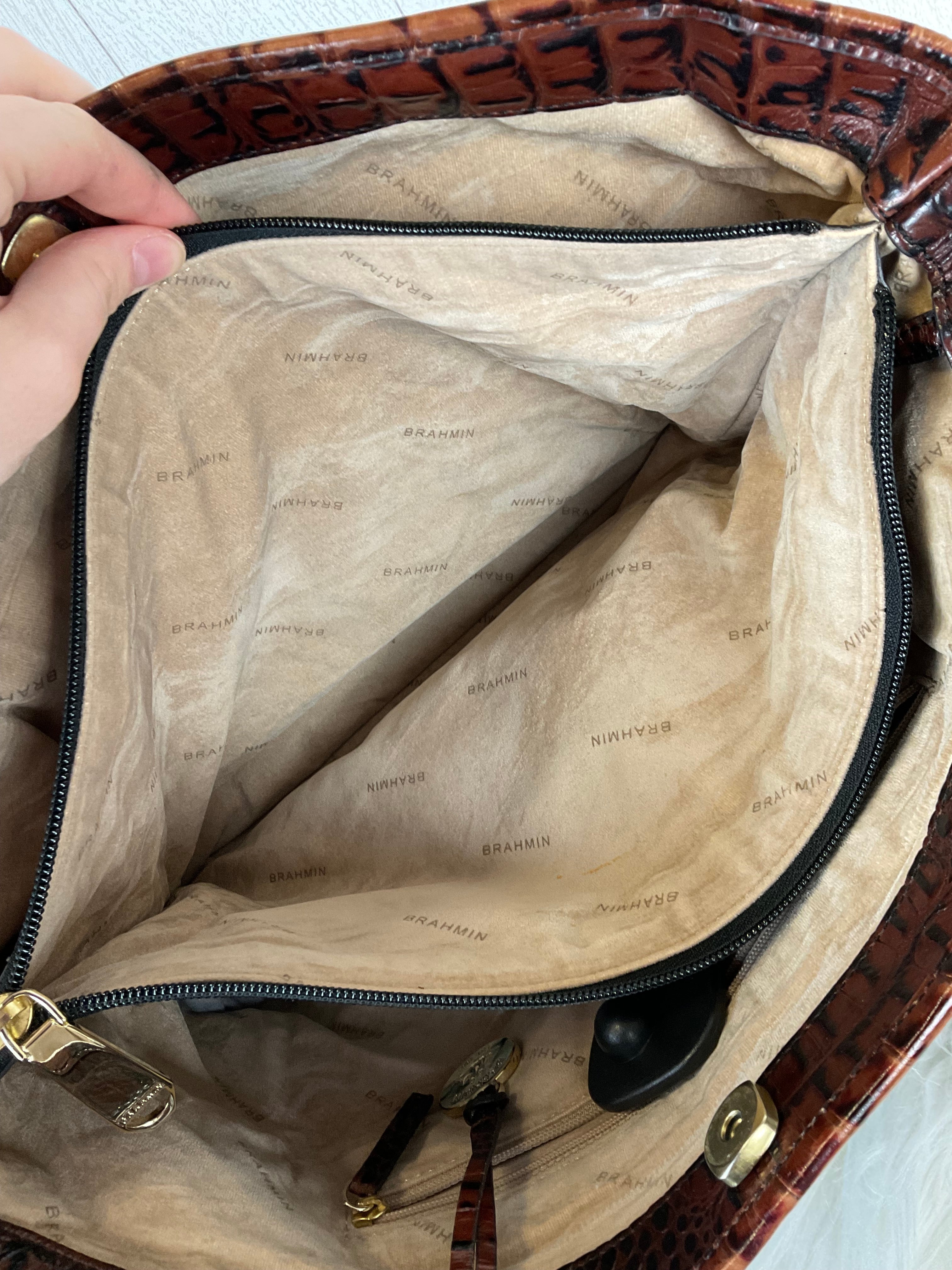 Handbag Designer By Brahmin. Size: Medium