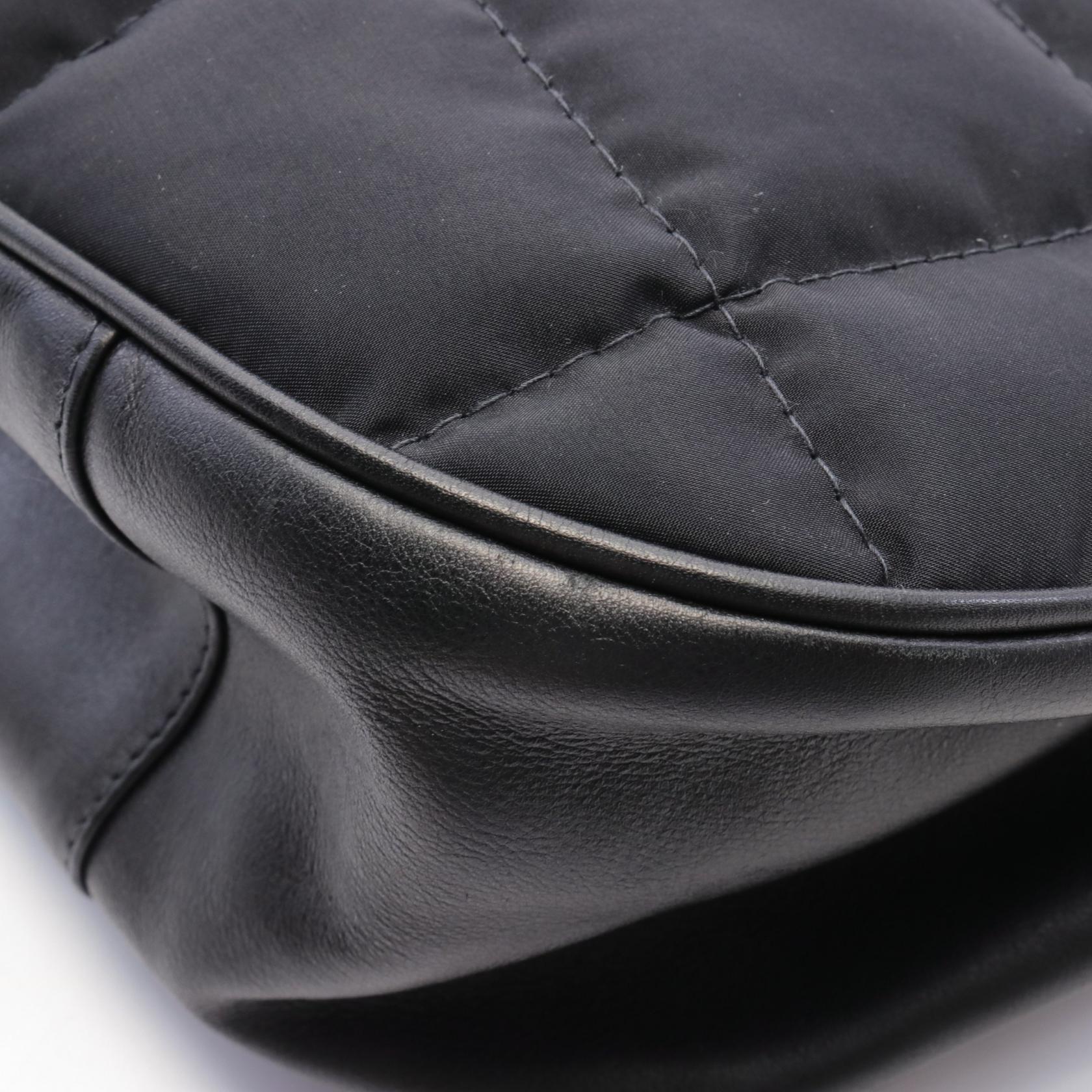Top Quality Chanel Nylon Leather Chocolate Bar Shoulder Bag