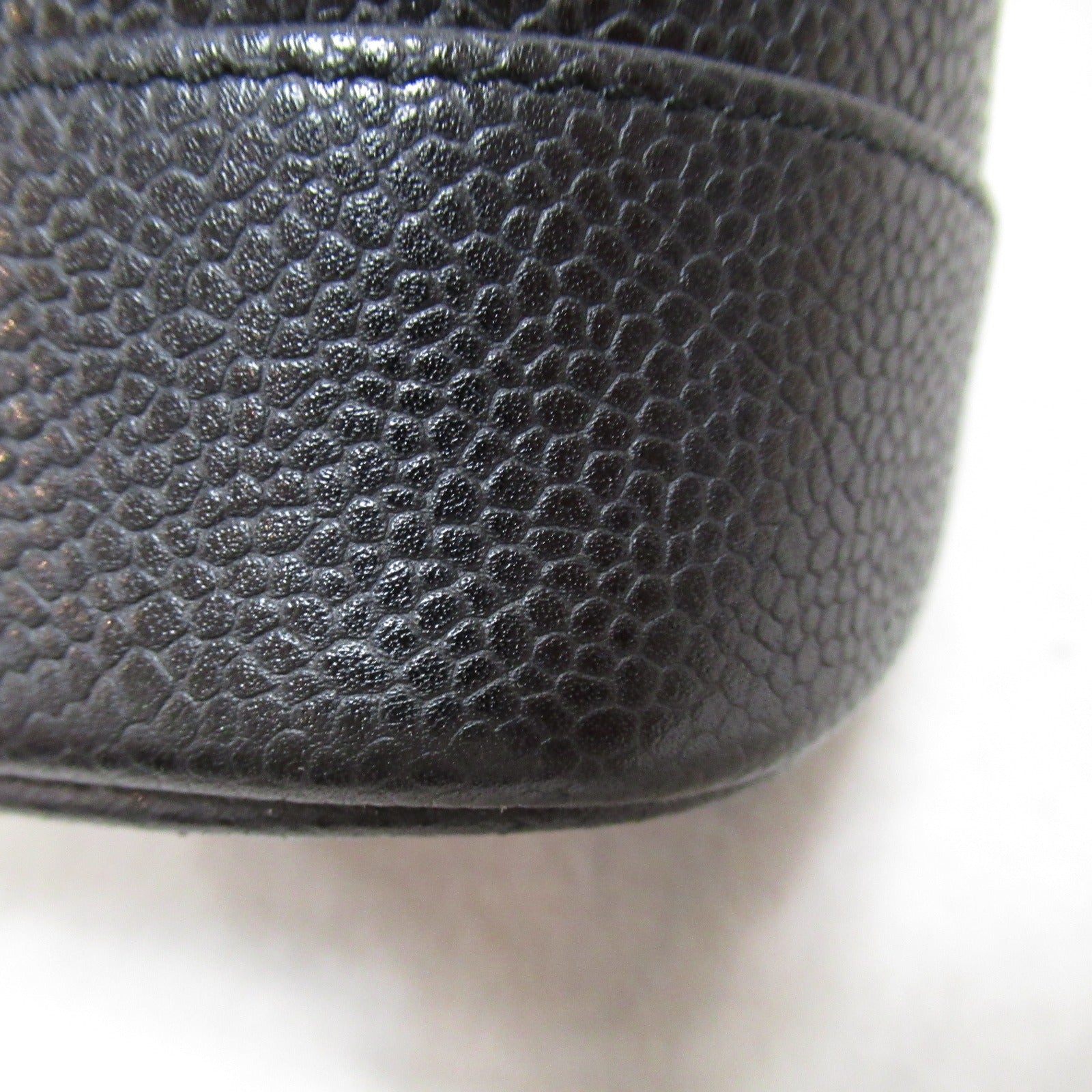 Top Quality Chanel Caviar Skin Vanity Handbag Black