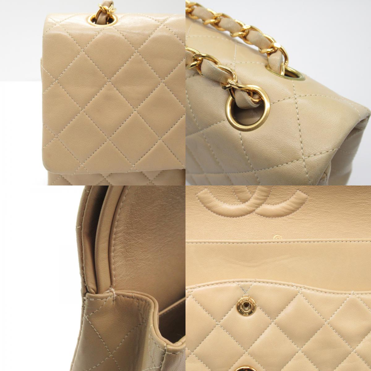 Top Quality Chanel Lambskin Double Flap Shoulder Bag