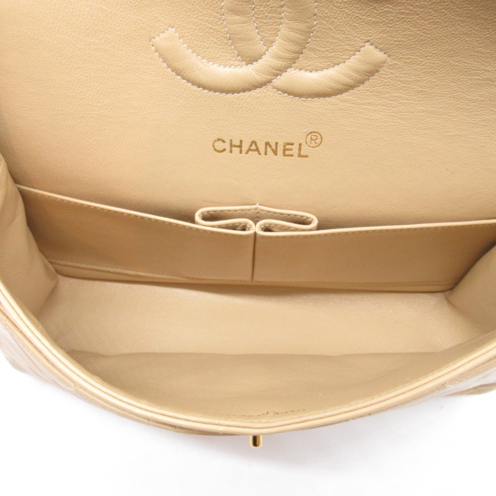 Top Quality Chanel Lambskin Double Flap Shoulder Bag