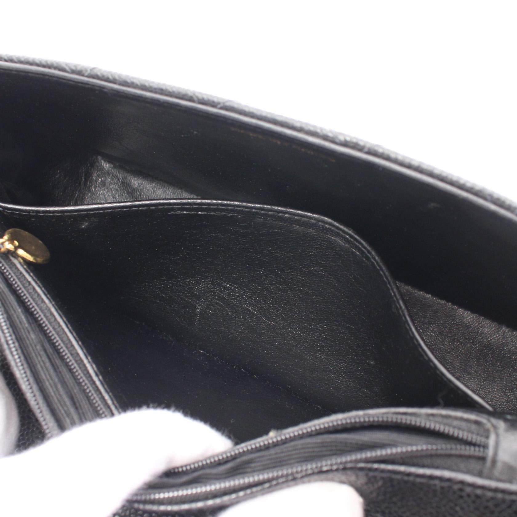 Top Quality Chanel Caviar Skin Diana Flap Shoulder Bag