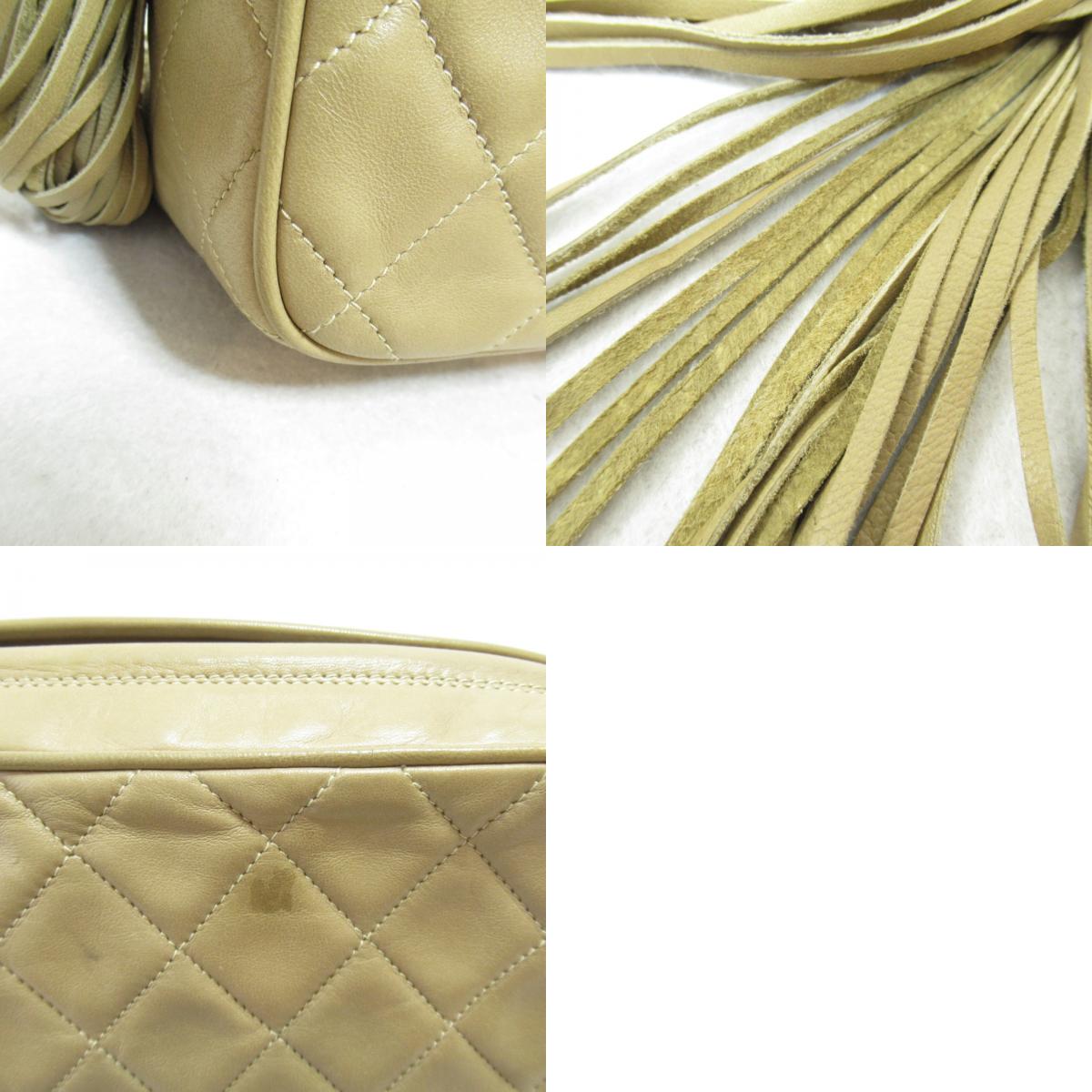 Top Quality Chanel Lambskin Tassel Chain Shoulder Bag