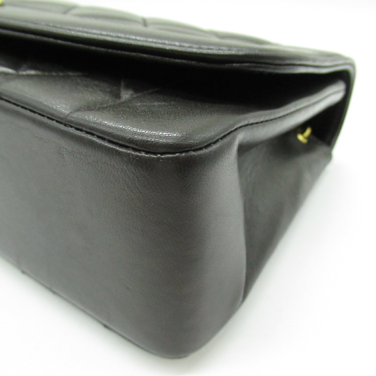 Top Quality Chanel Diana Chain Shoulder Bag Lambskin Black