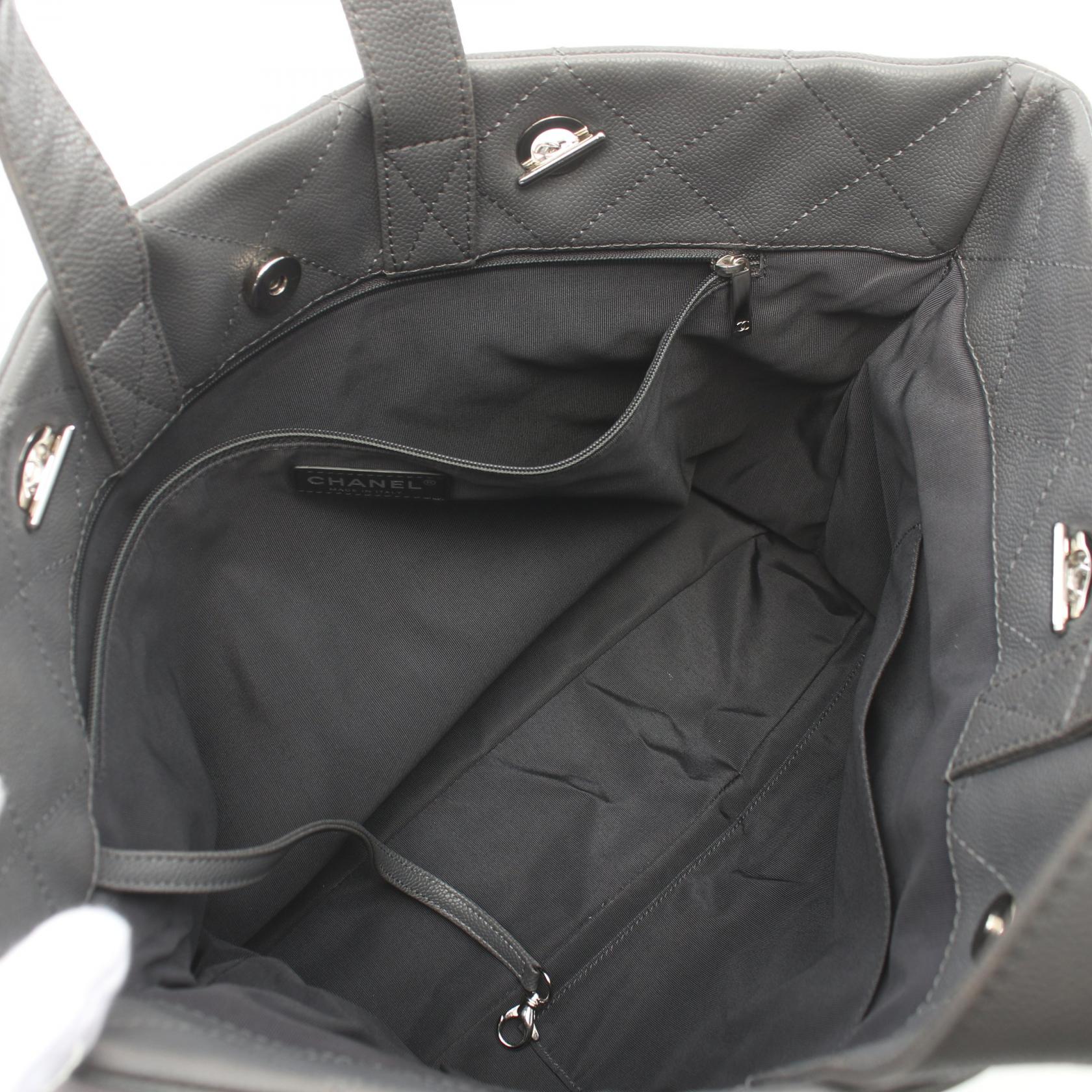 Top Quality Chanel Caviar Skin Matelasse Tote Bag