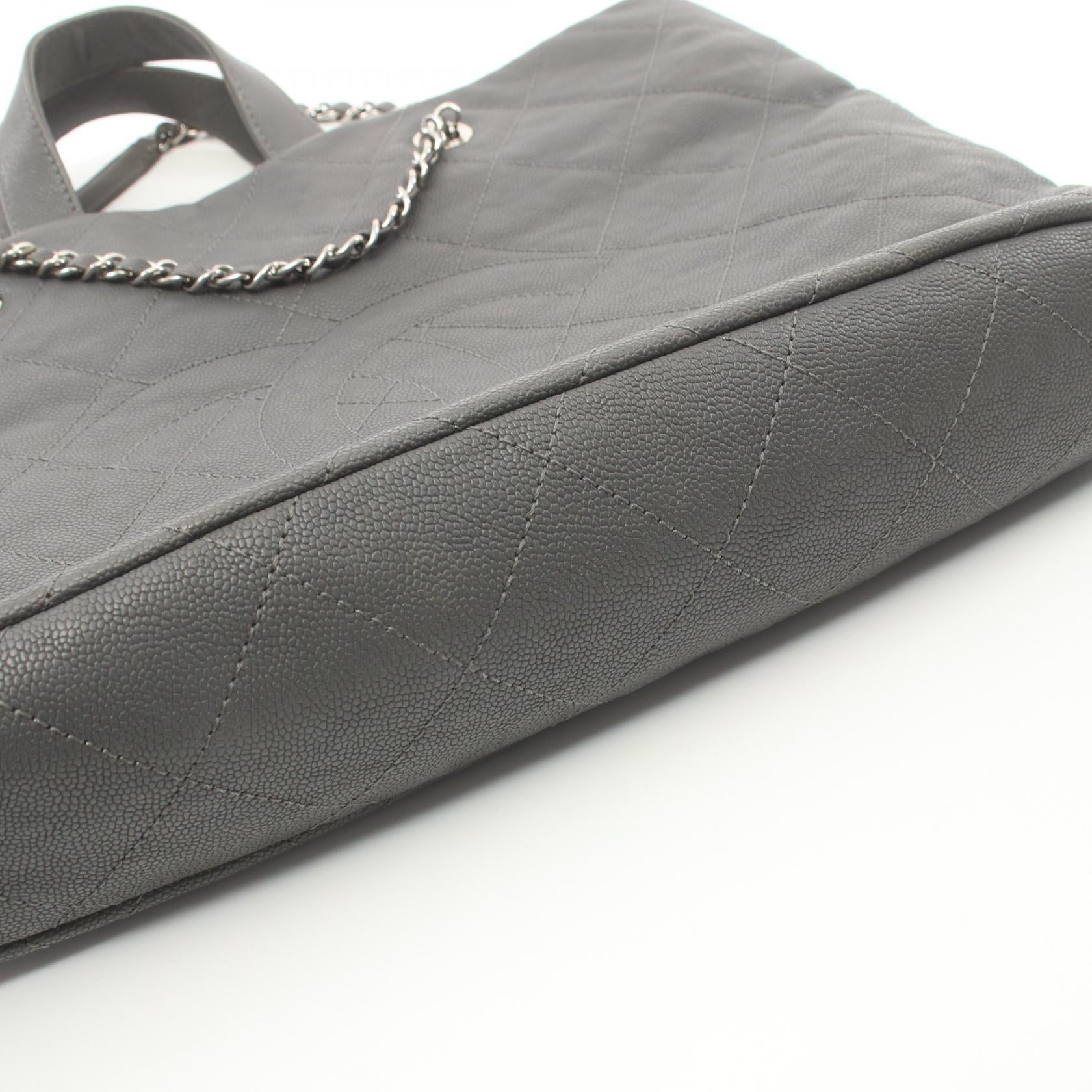 Top Quality Chanel Caviar Skin Matelasse Tote Bag