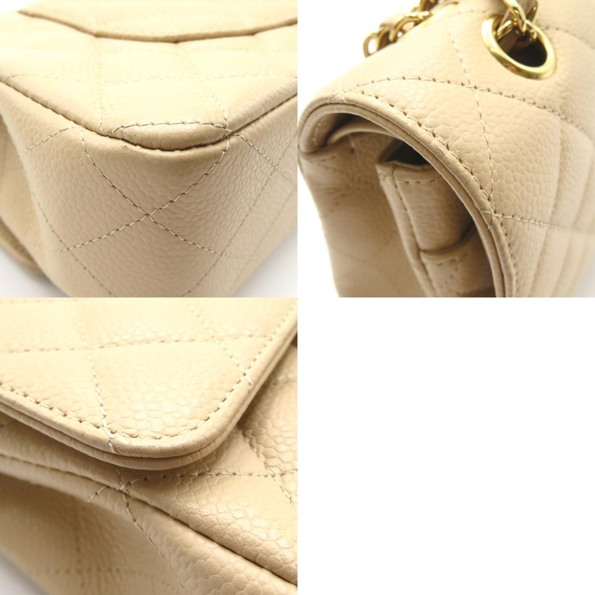 Top Quality Chanel Caviar Skin Double Flap Shoulder Bag