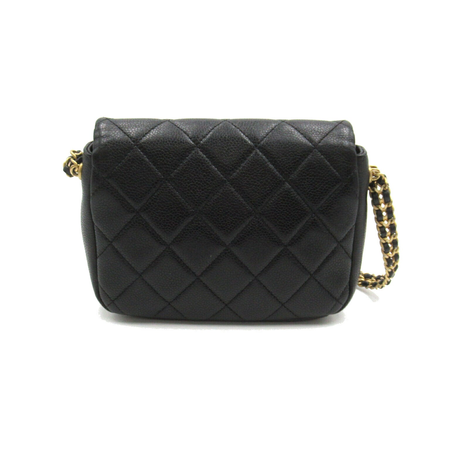 Top Quality Chanel Mini Matelasse Leather Shoulder Bag Black