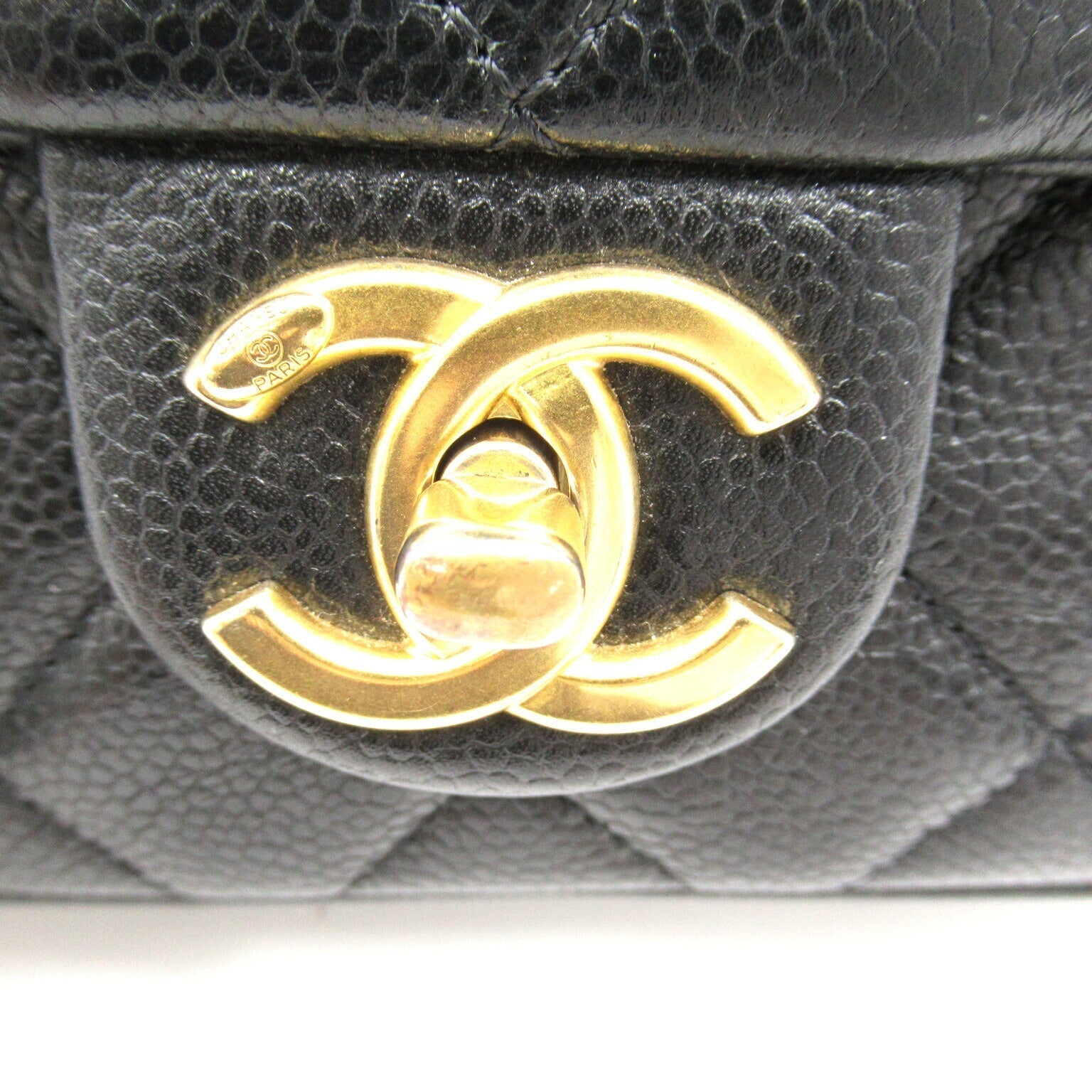 Top Quality Chanel Mini Matelasse Leather Shoulder Bag Black