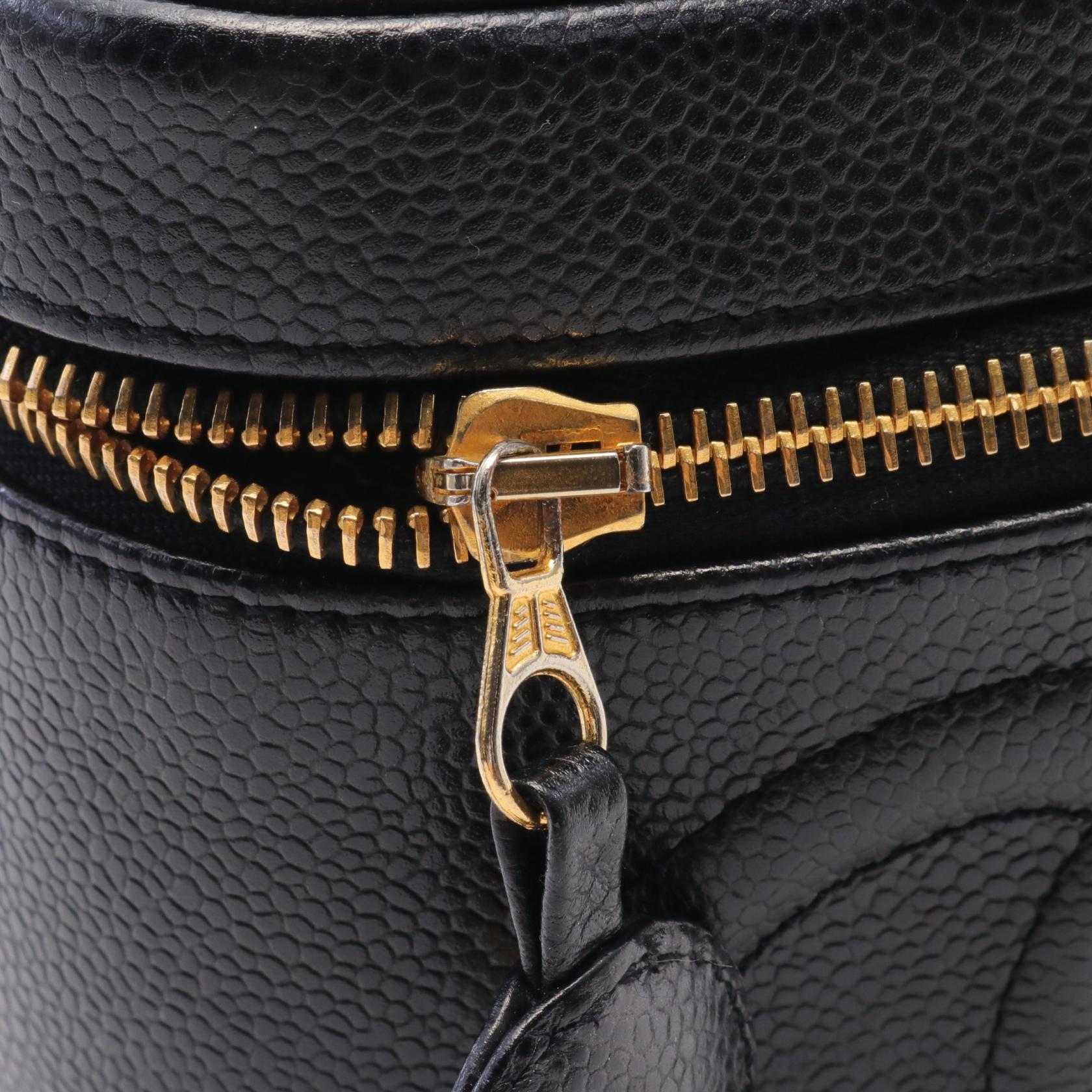 Top Quality Chanel Caviar Skin Coco Mark Handbag A01998