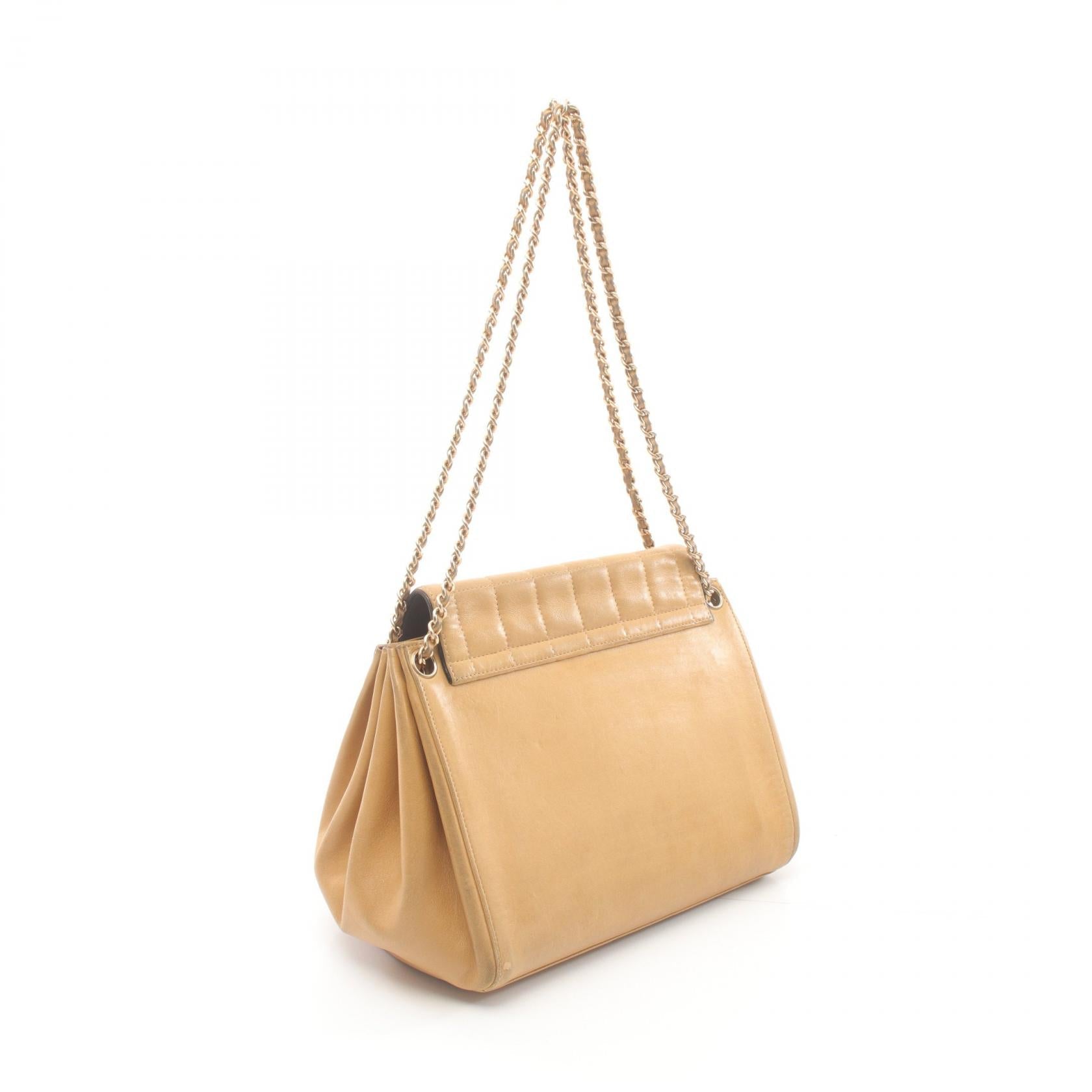 Top Quality Chanel Lambskin Chocolate Bar Shoulder Bag
