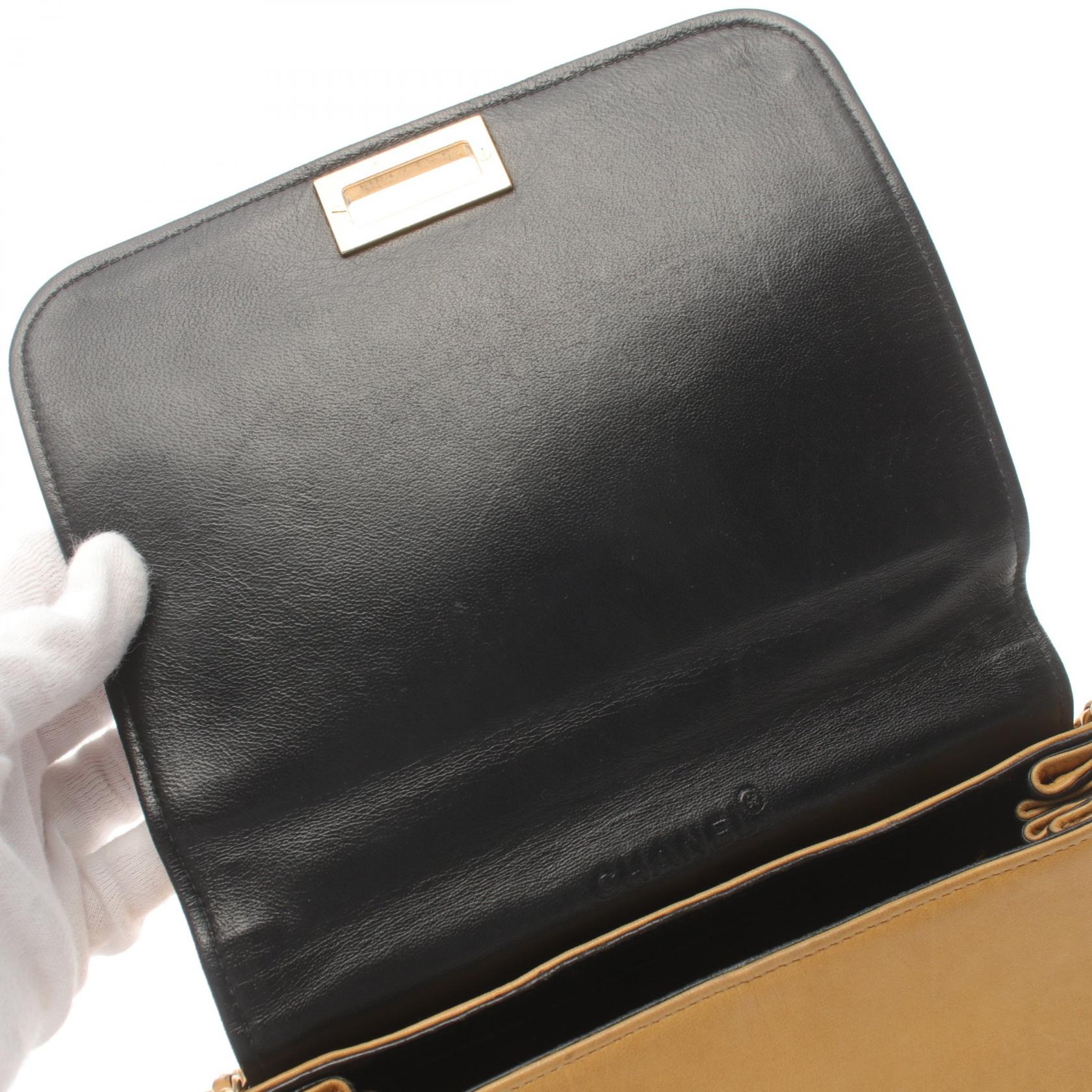 Top Quality Chanel Lambskin Chocolate Bar Shoulder Bag