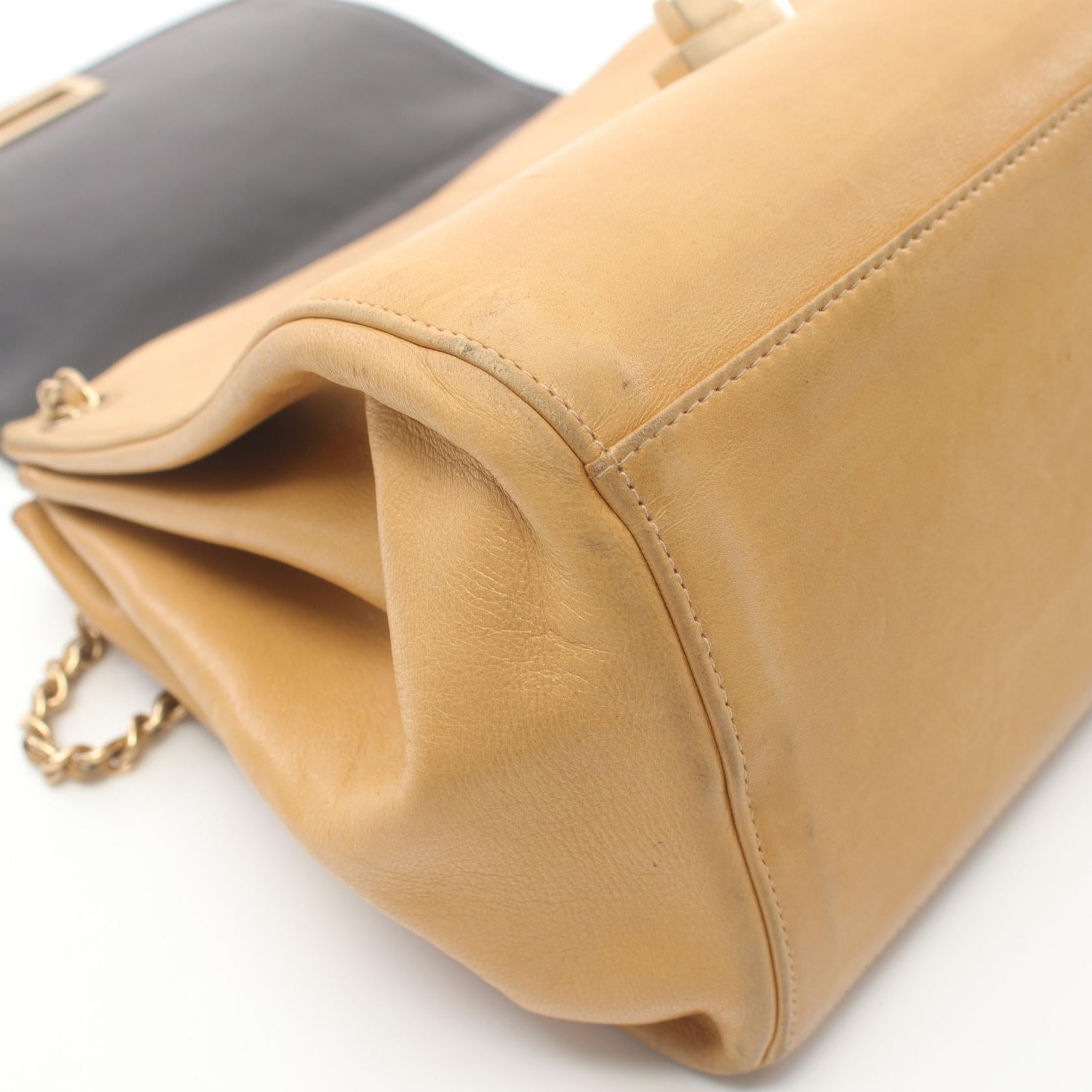 Top Quality Chanel Lambskin Chocolate Bar Shoulder Bag