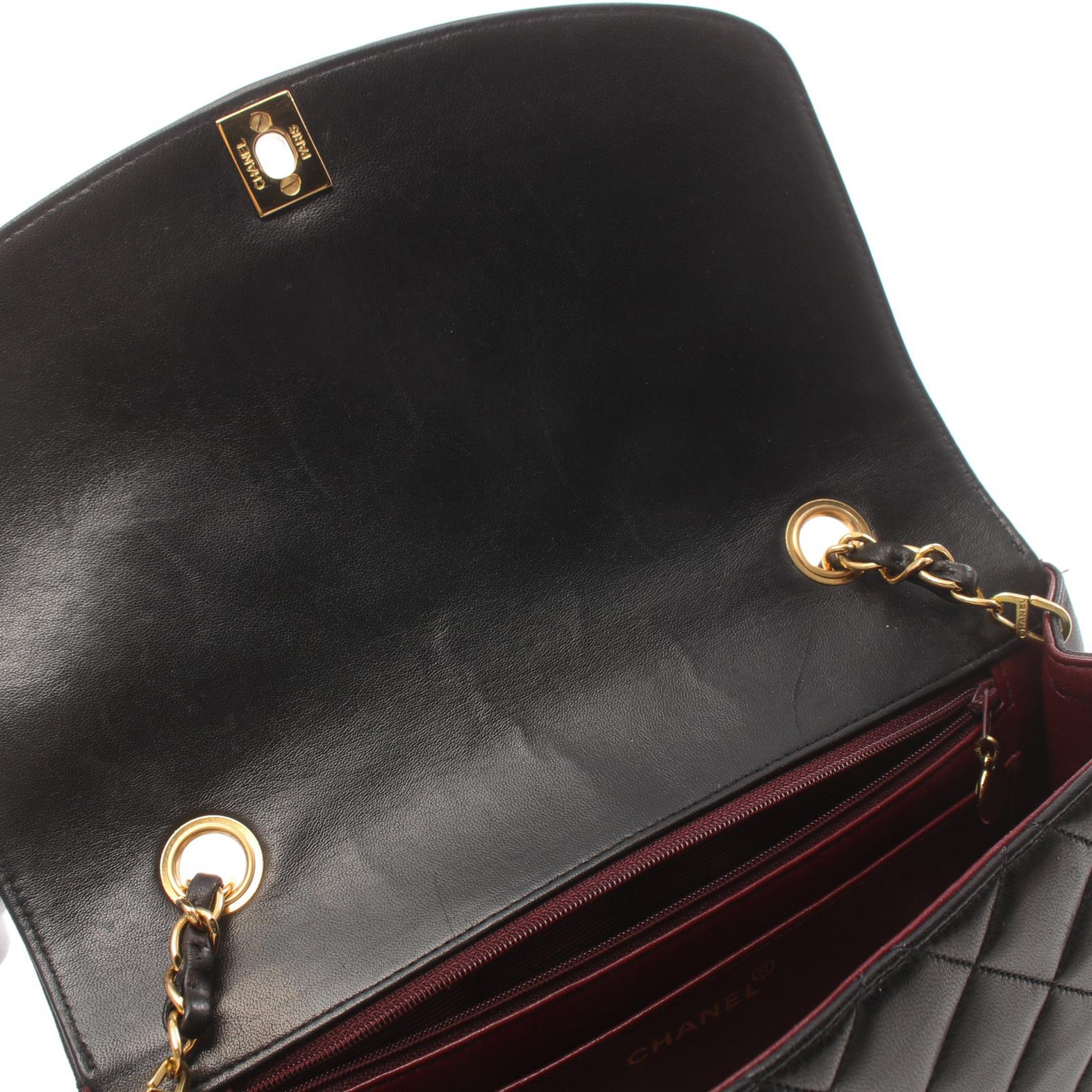 Top Quality Chanel Lambskin Diana Flap Shoulder Bag A01165