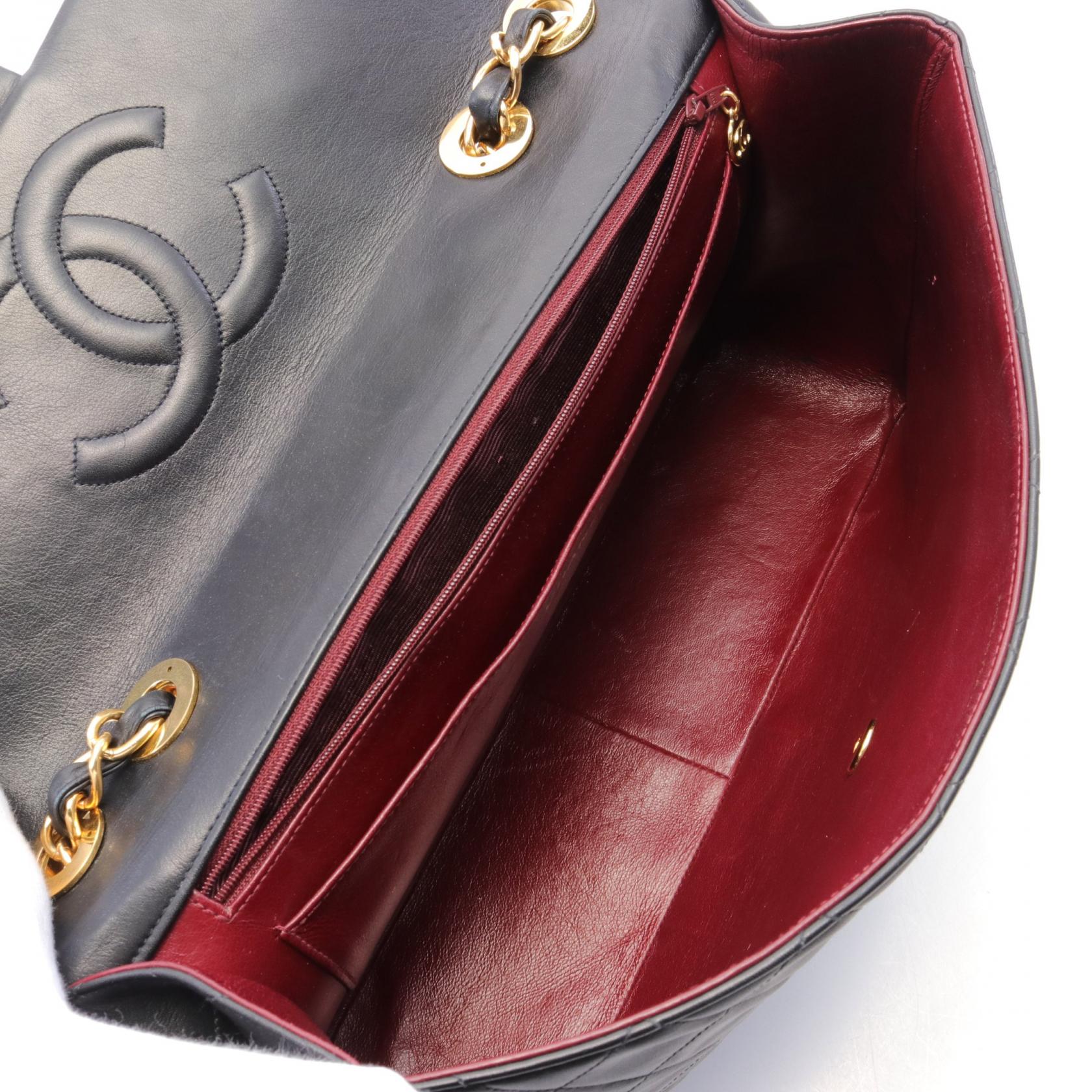 Top Quality Chanel Lambskin Shoulder Bag Black A01094
