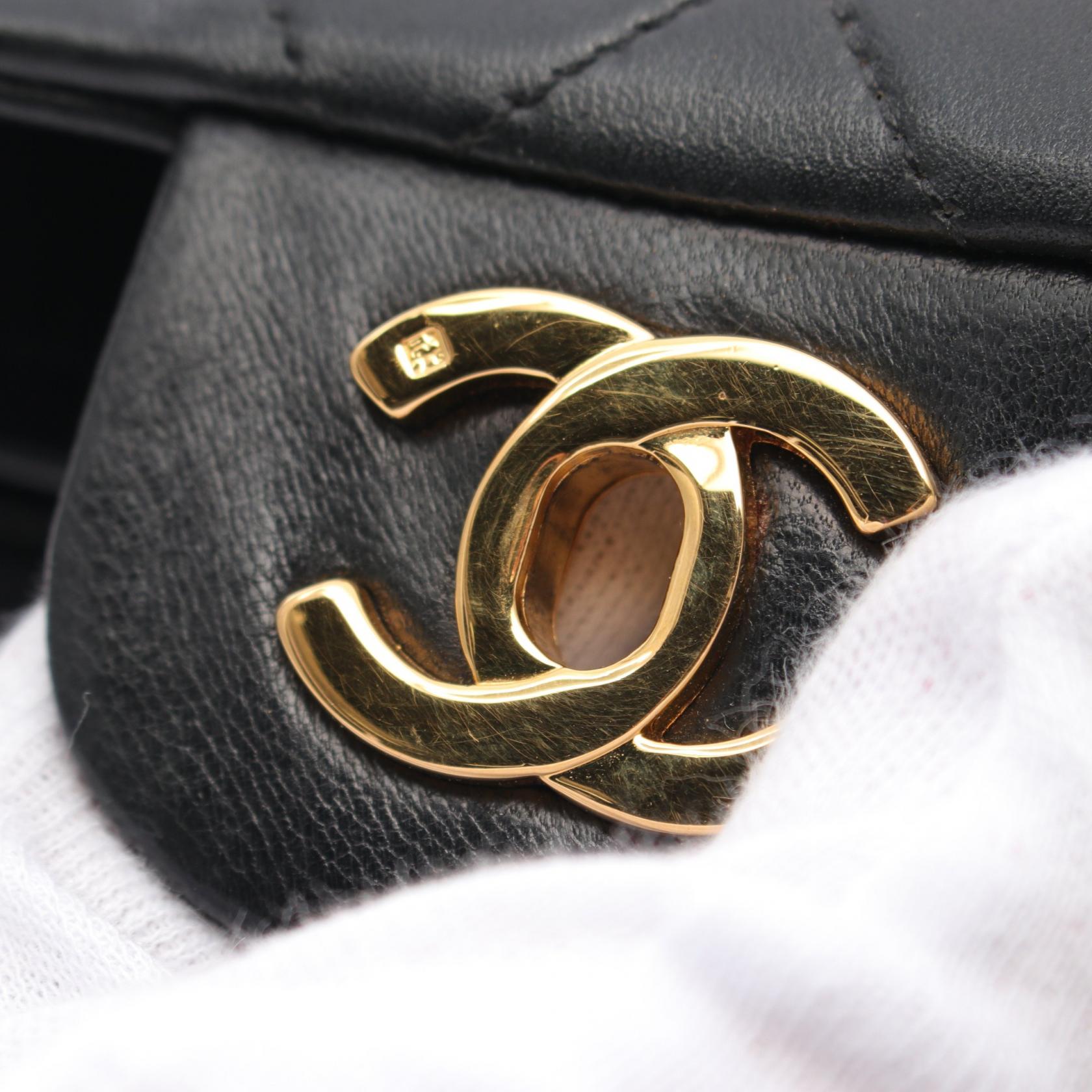 Top Quality Chanel Lambskin Matelasse W Flap Shoulder Bag