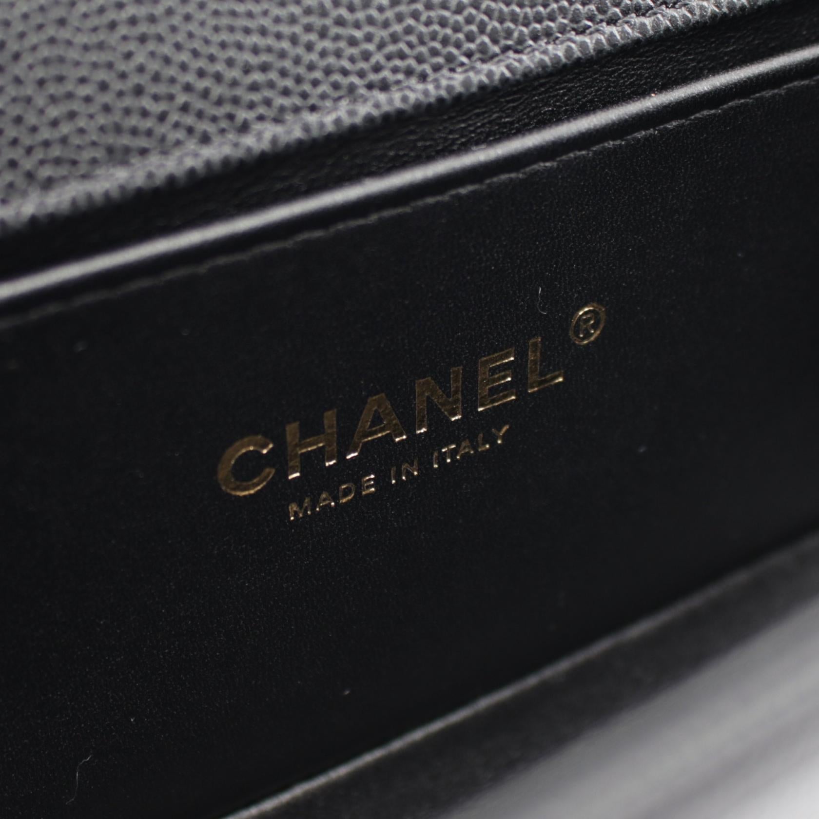 Top Quality Chanel Boy Small Leather Shoulder Bag Black