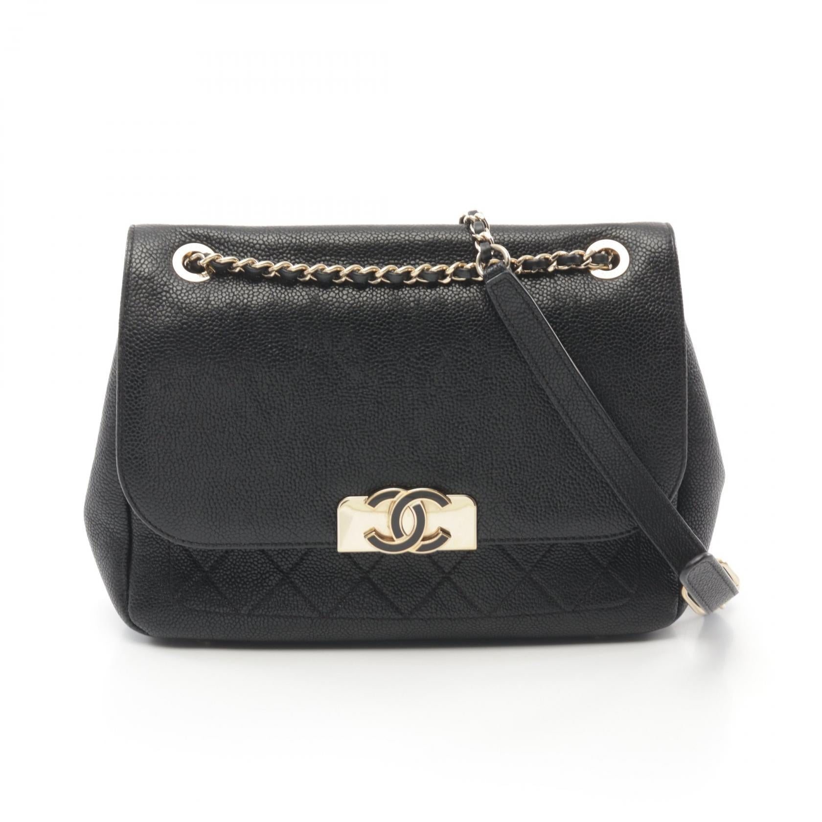 Top Quality Chanel Caviar Skin Matelasse Shoulder Bag A93856