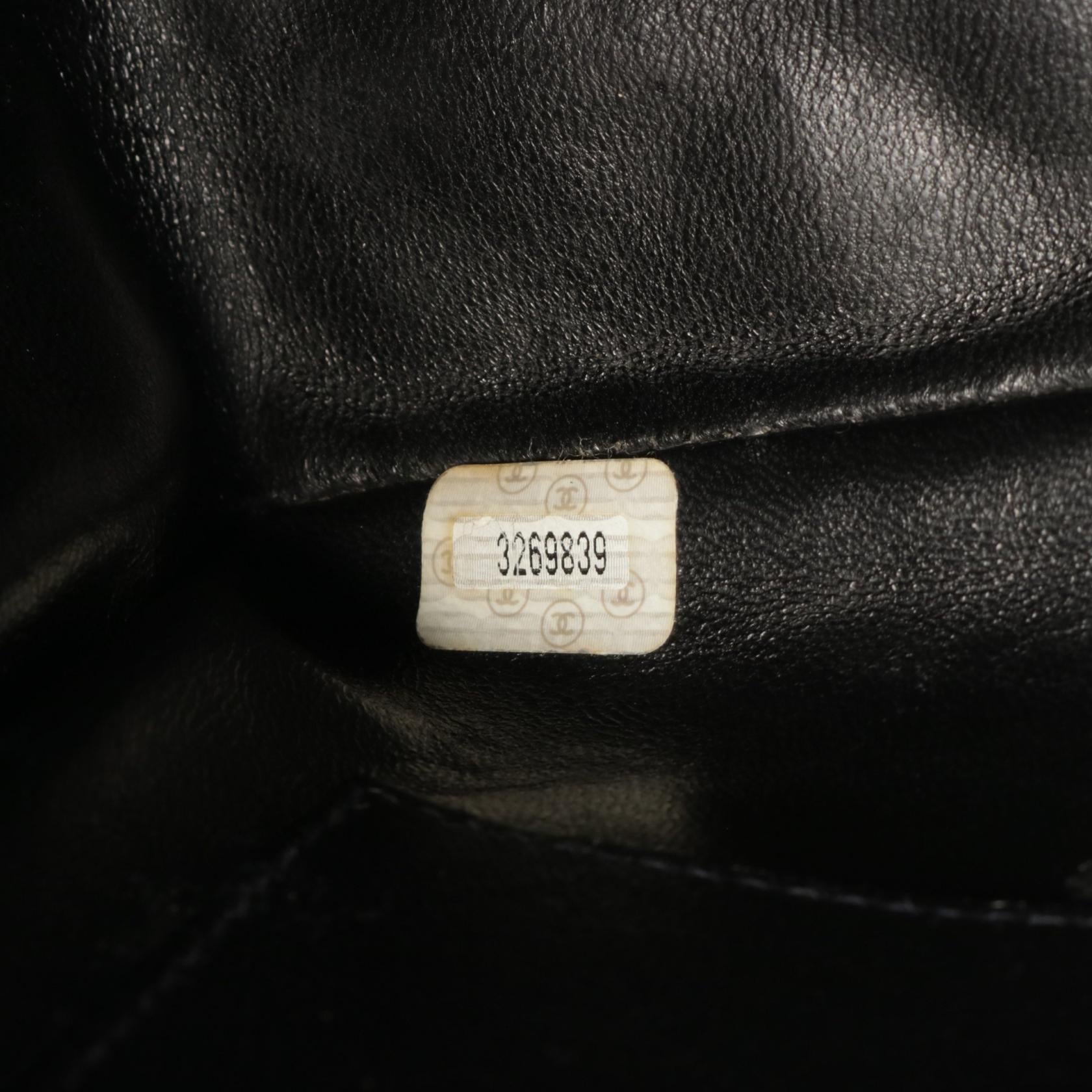 Top Quality Chanel Matelasse Lambskin Shoulder Bag Black