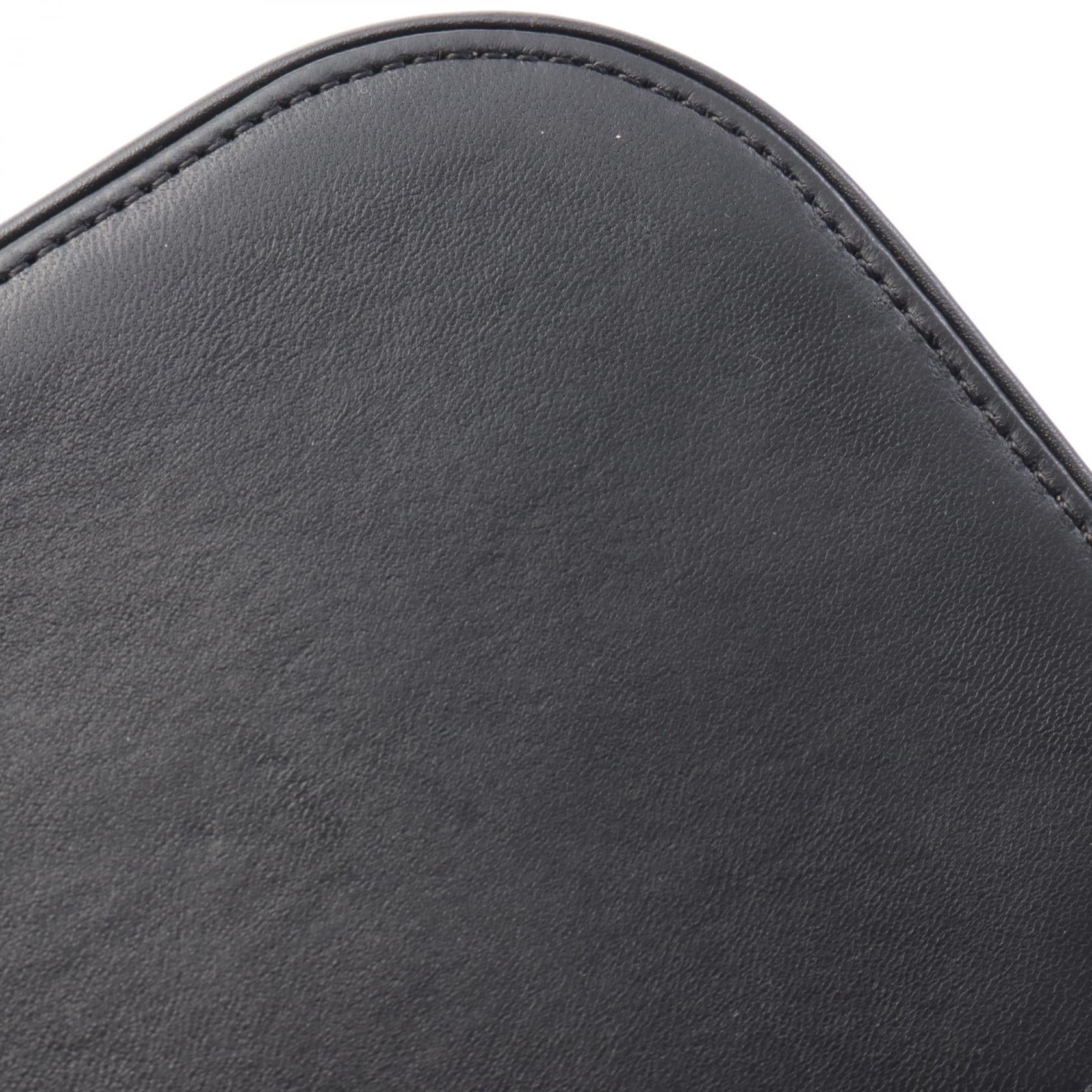 Top Quality Chanel Lambskin Coco Mark Handbag Black AS0323