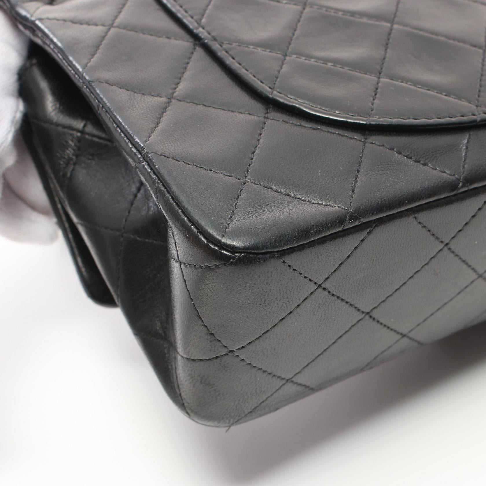 Top Quality Chanel Lambskin Matelasse W Flap Shoulder Bag
