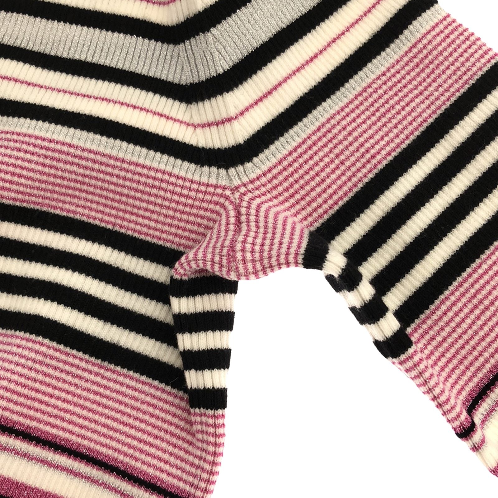 Top Quality Chanel Wool Turtleneck Knit Top Pink