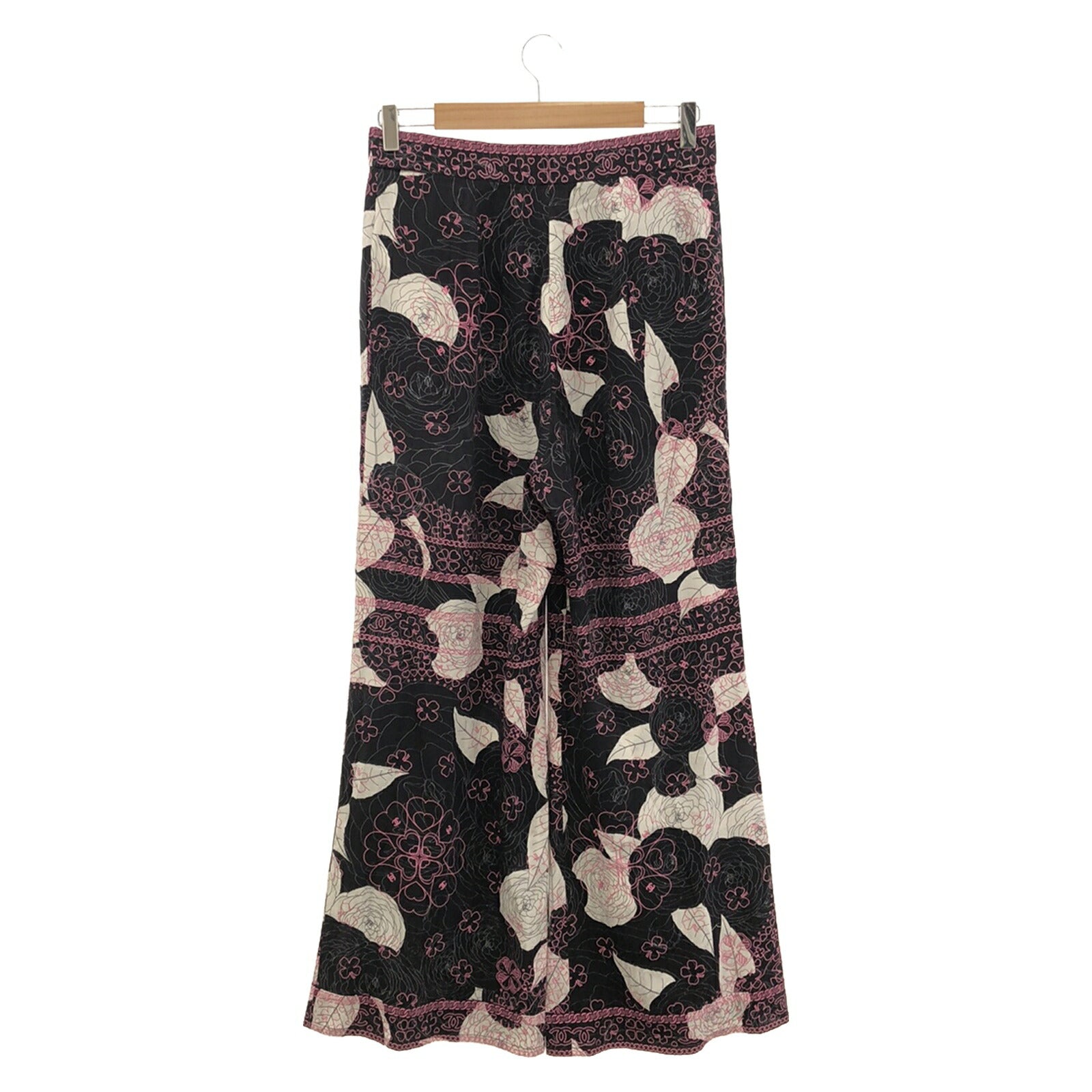 Top Quality Chanel Silk Pants Black P70058V61582