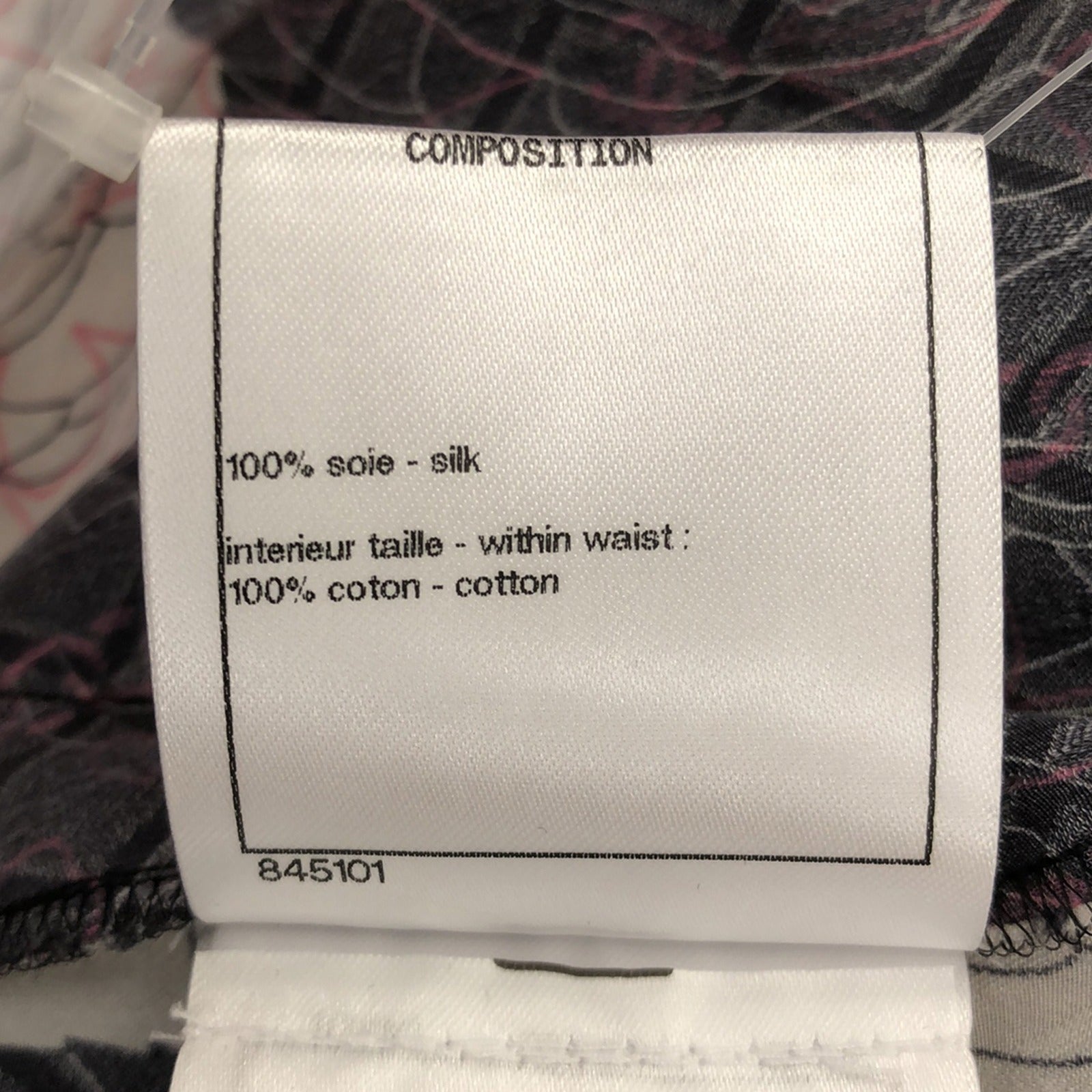 Top Quality Chanel Silk Pants Black P70058V61582