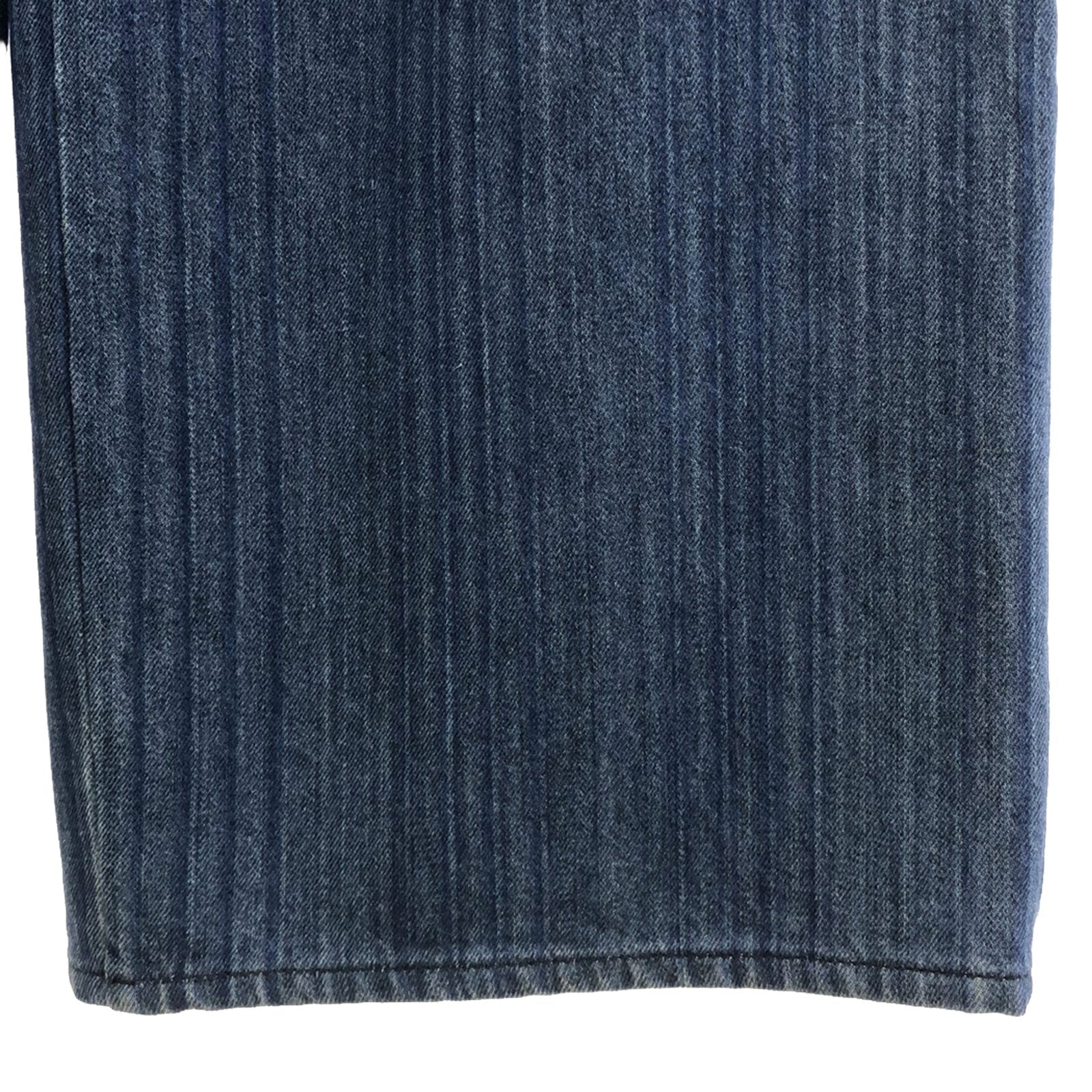 Top Quality Chanel Denim Wide Pants Cotton Blue