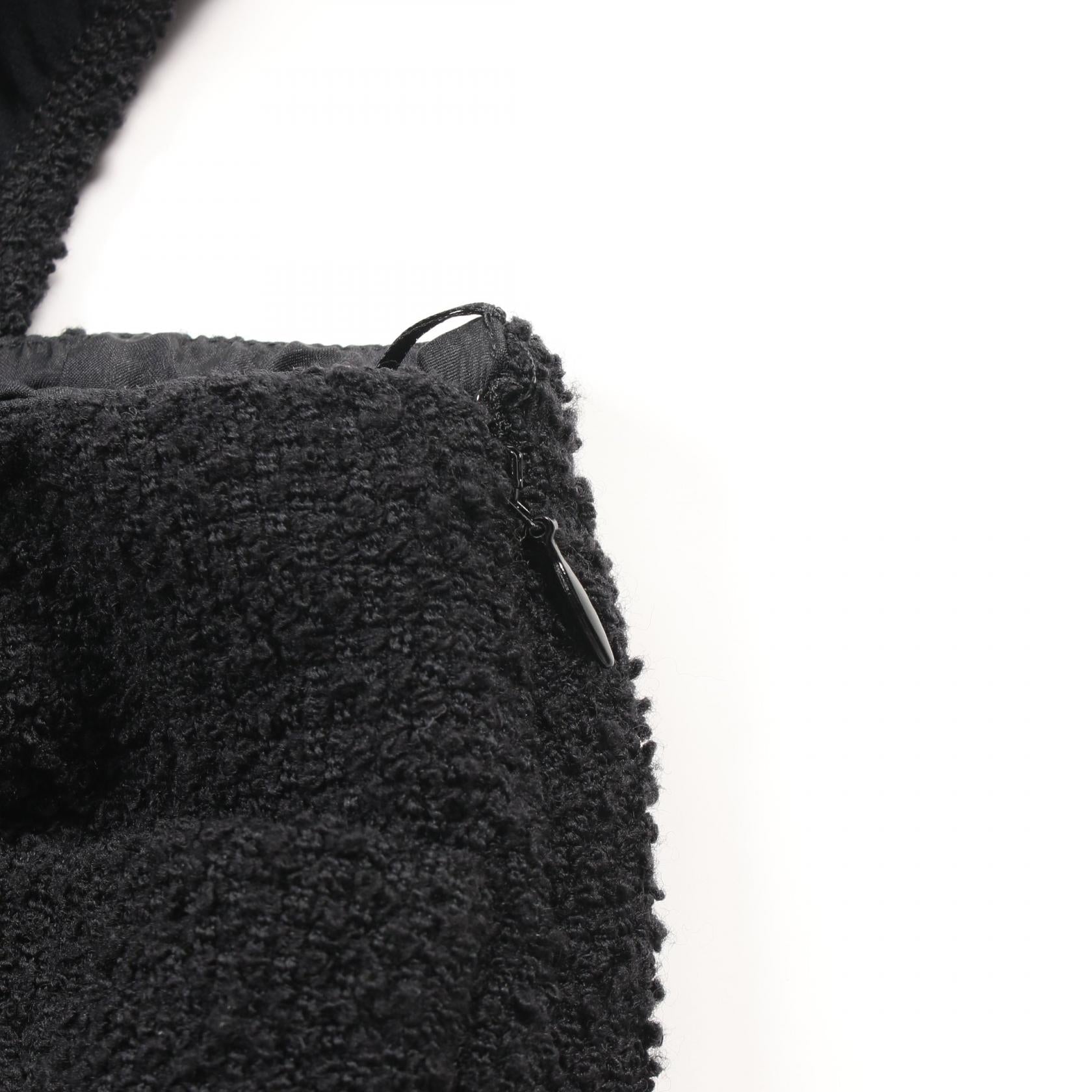 Top Quality Chanel Wool Silk Dress Black P72686V62937