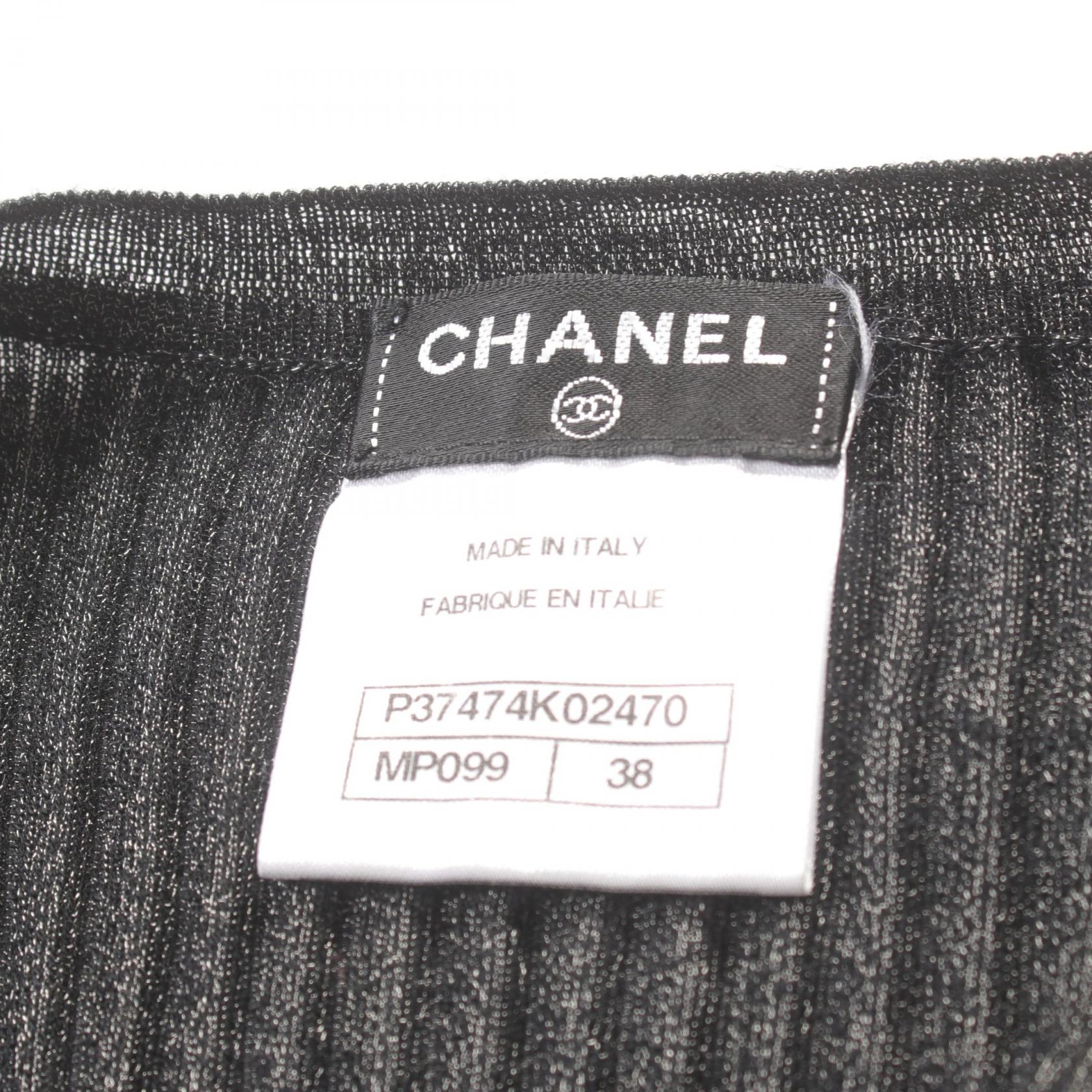 Top Quality Chanel Cashmere Tank Top Black