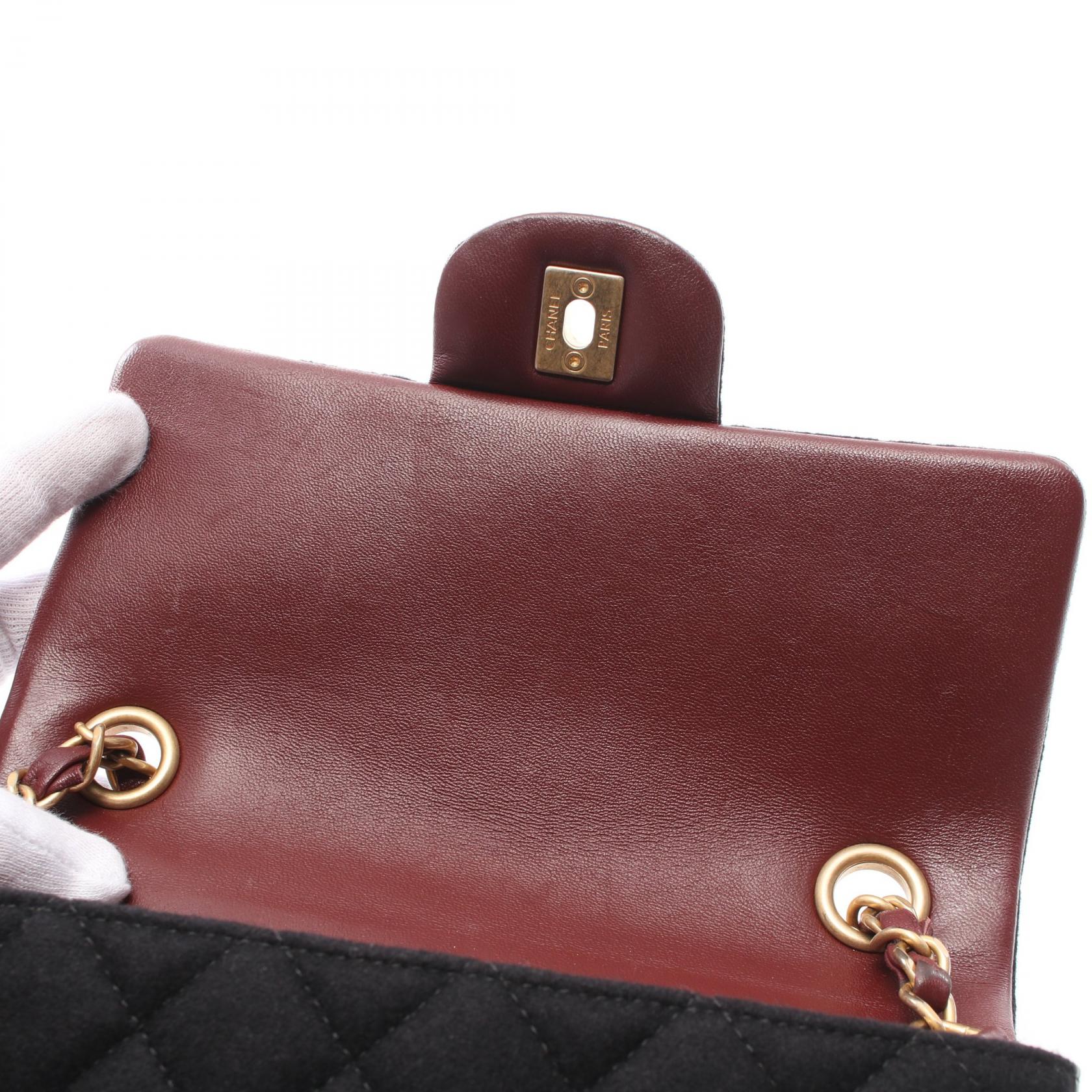 Top Quality Chanel Wool Lambskin Matelasse Shoulder Bag