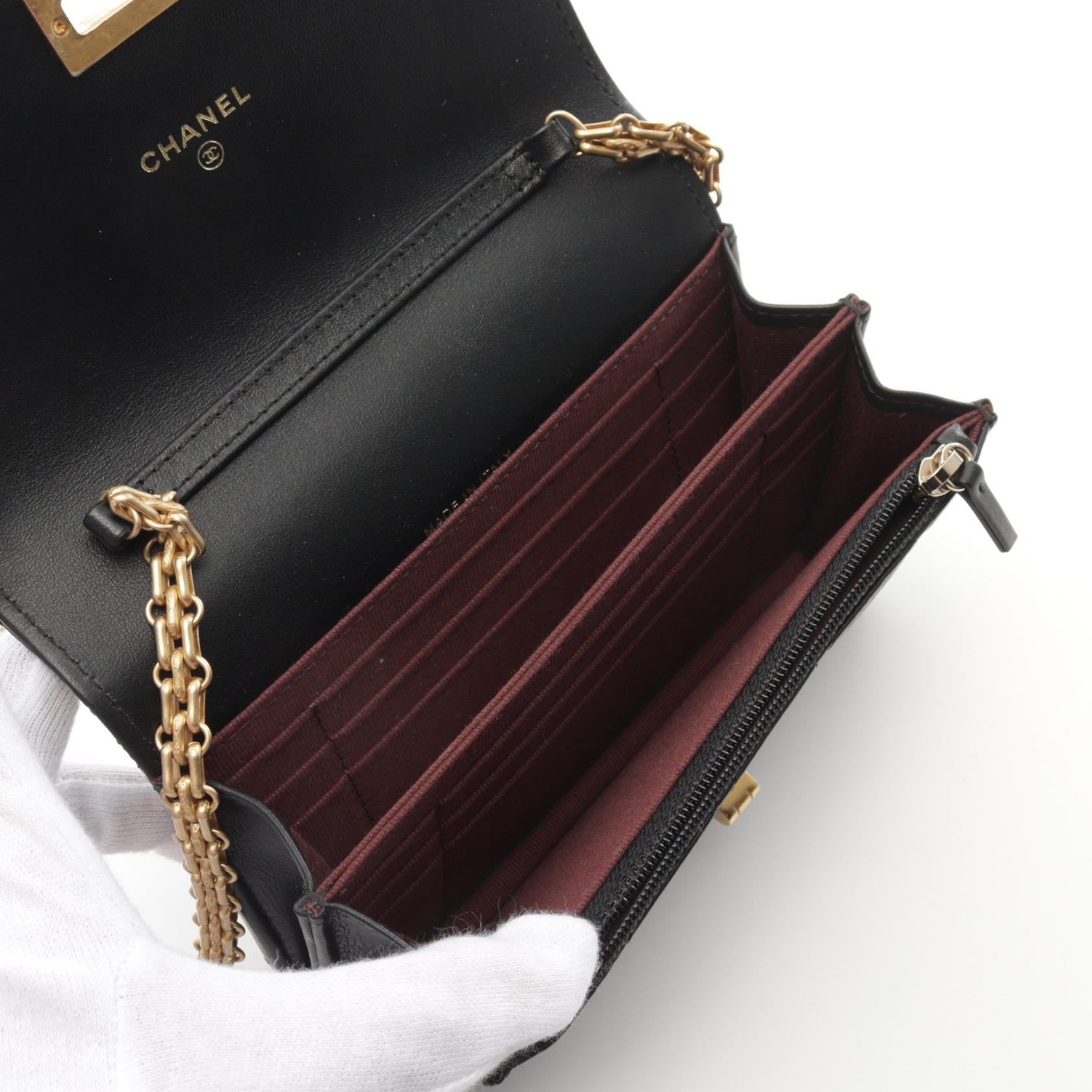 Top Quality Chanel 2.55 Leather Shoulder Bag Black