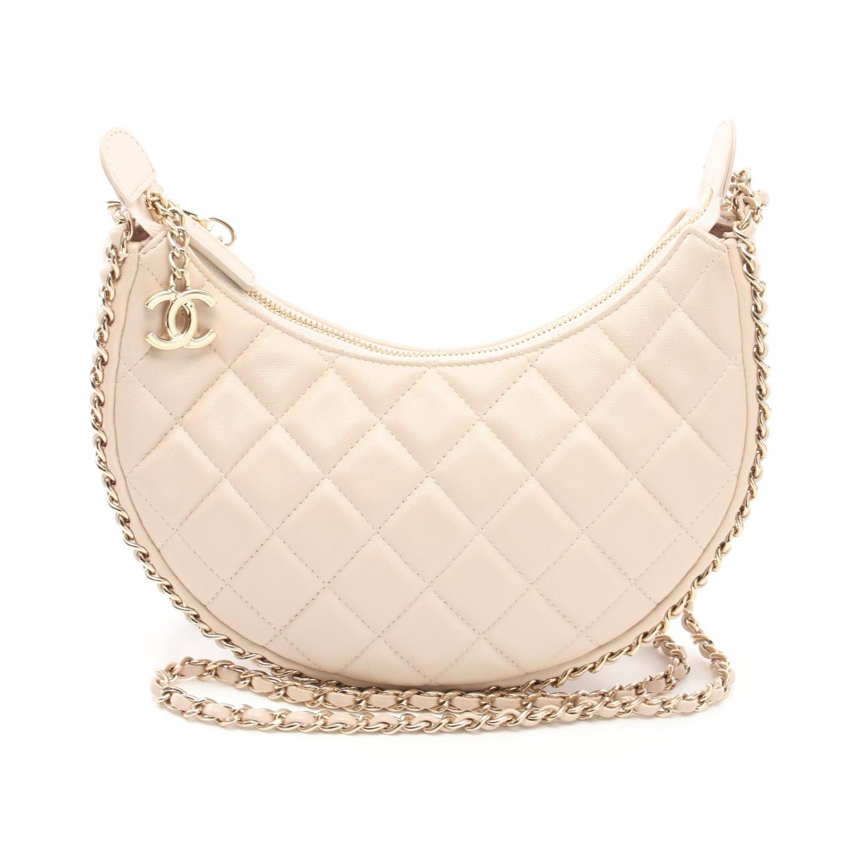 Top Quality Chanel Lambskin Matelasse Small Hobo Bag AS3917