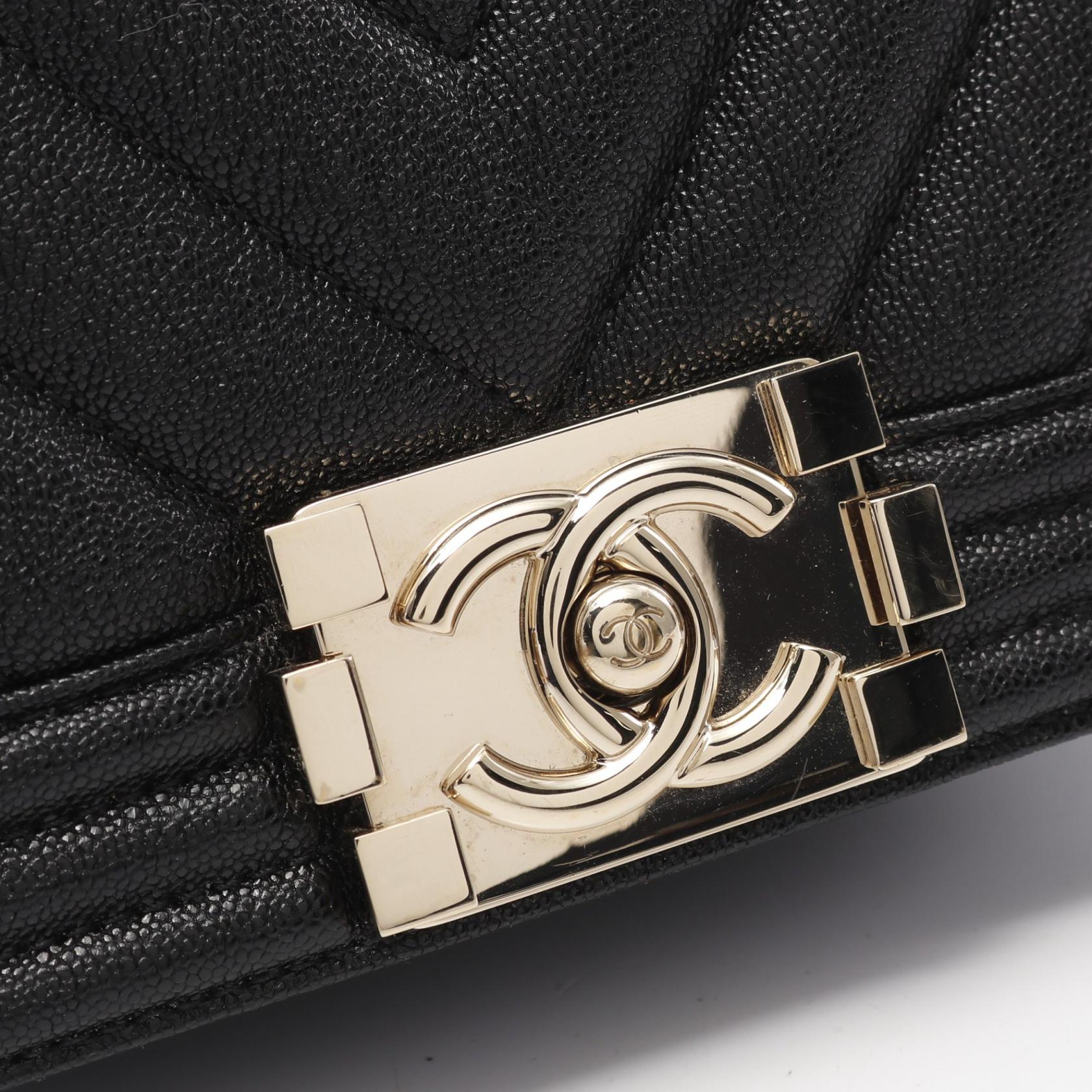 Top Quality Chanel Boy Small Chevron Leather Shoulder Bag