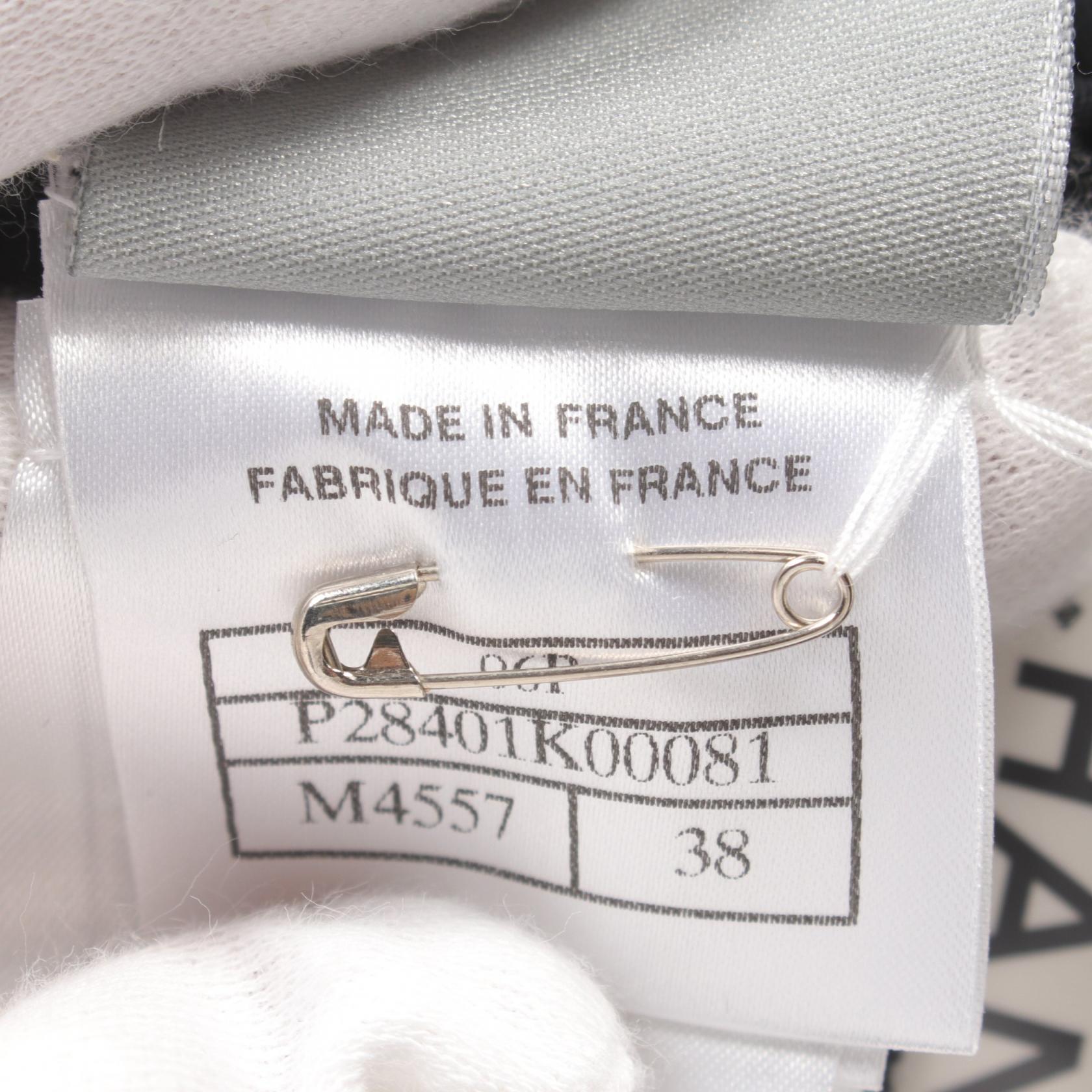 Top Quality Chanel Cotton Sports Line Top Black