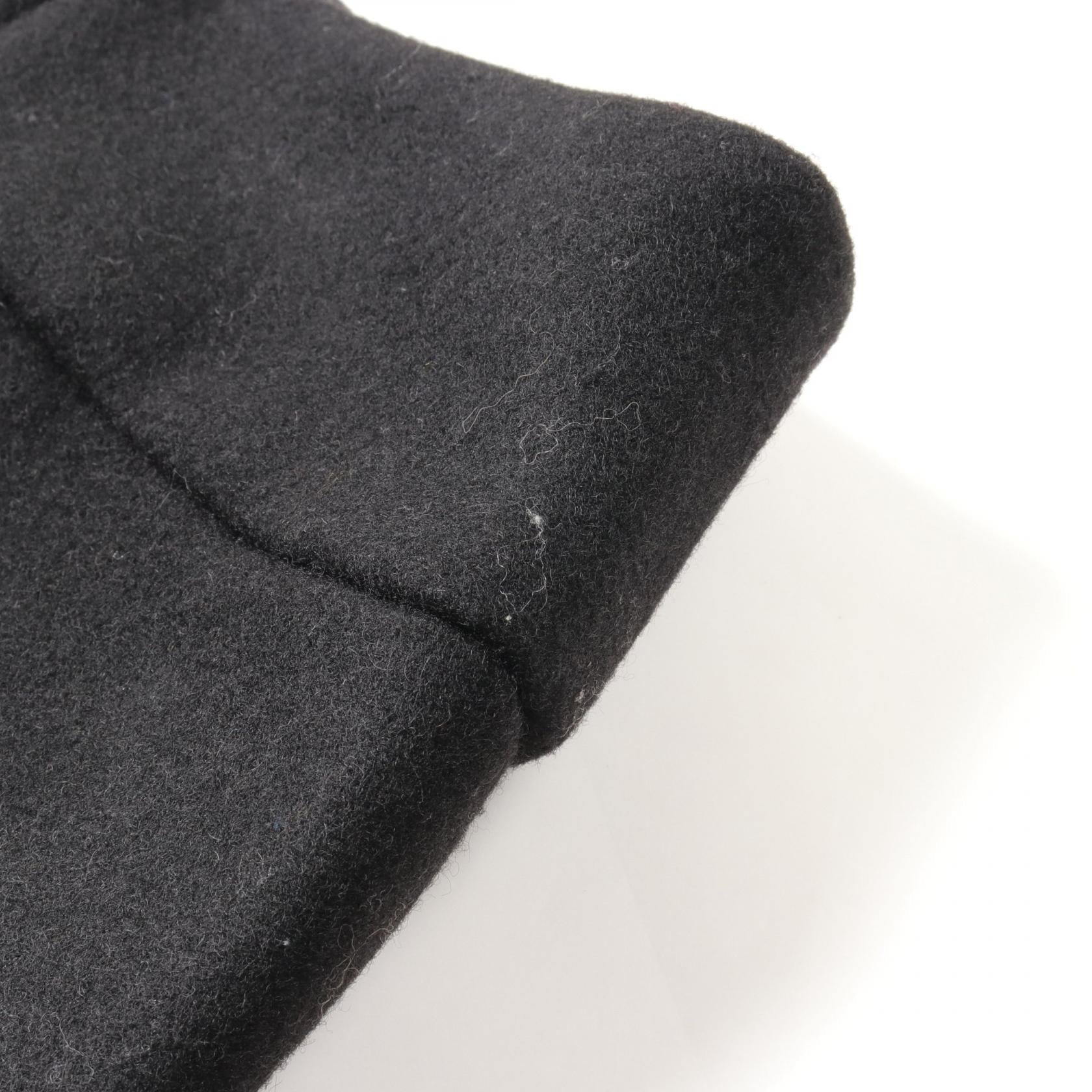 Top Quality Chanel Wool Skirt Black P51908