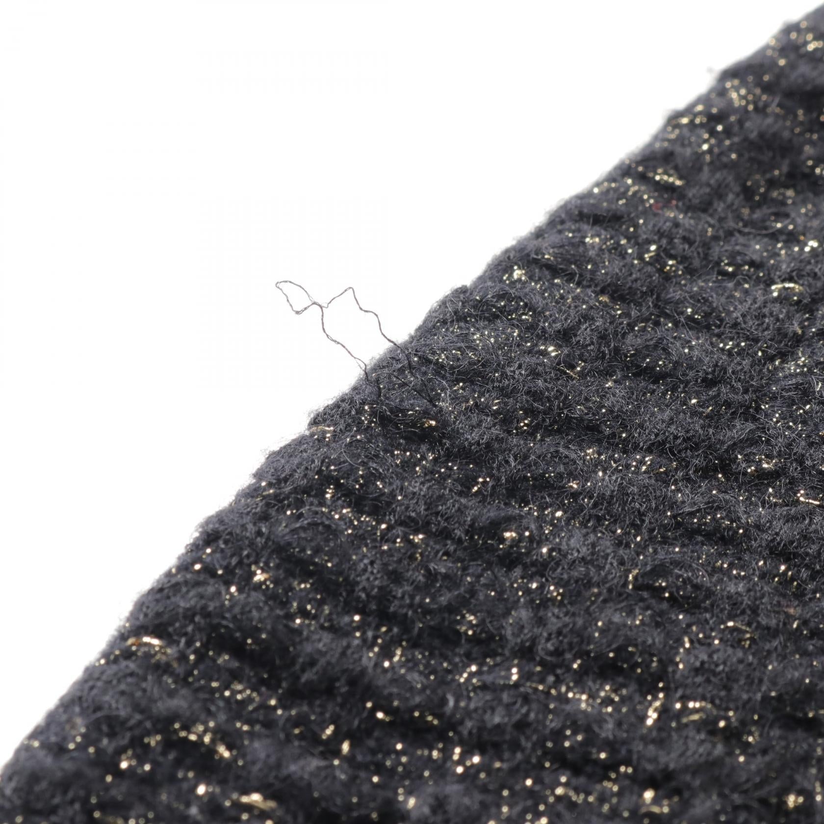 Top Quality Chanel Knit Tweed Skirt Rayon Wool Mohair