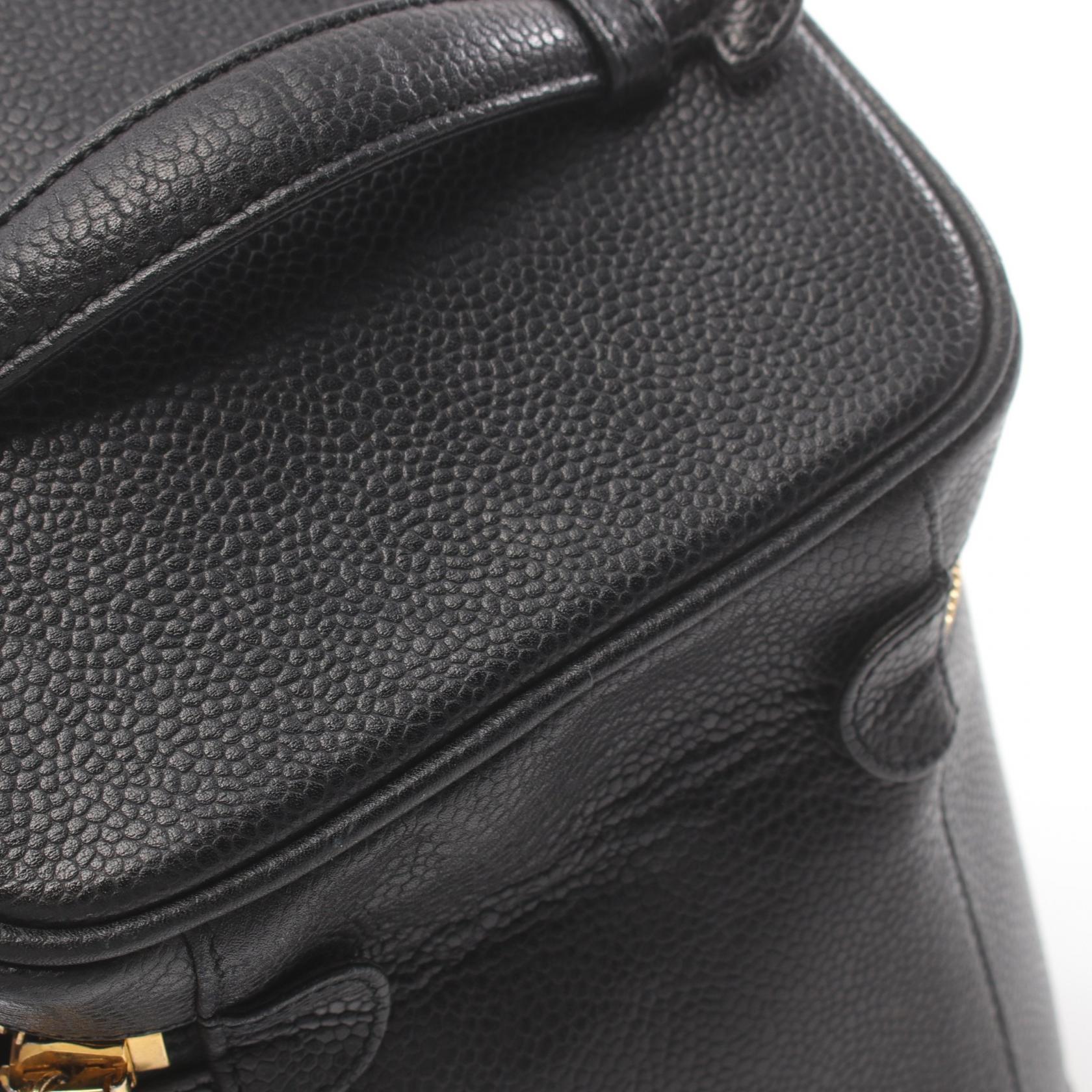 Top Quality Chanel Caviar Skin Coco Mark Handbag A01998