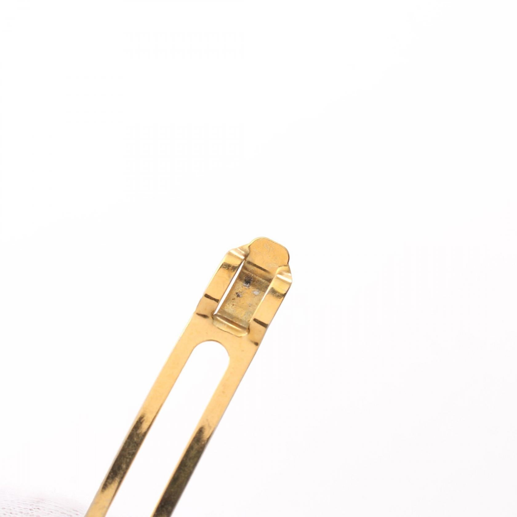 Top Quality Chanel COCO Gold Barrette Hair Accessory