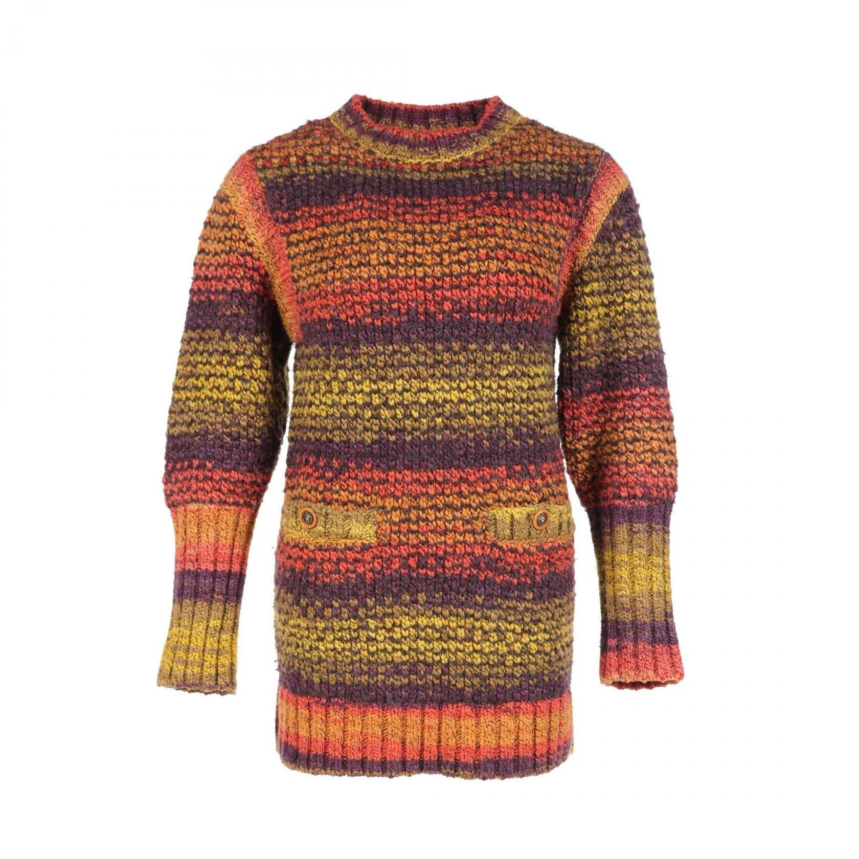 Top Quality Chanel Wool Acrylic Alpaca Knit Top