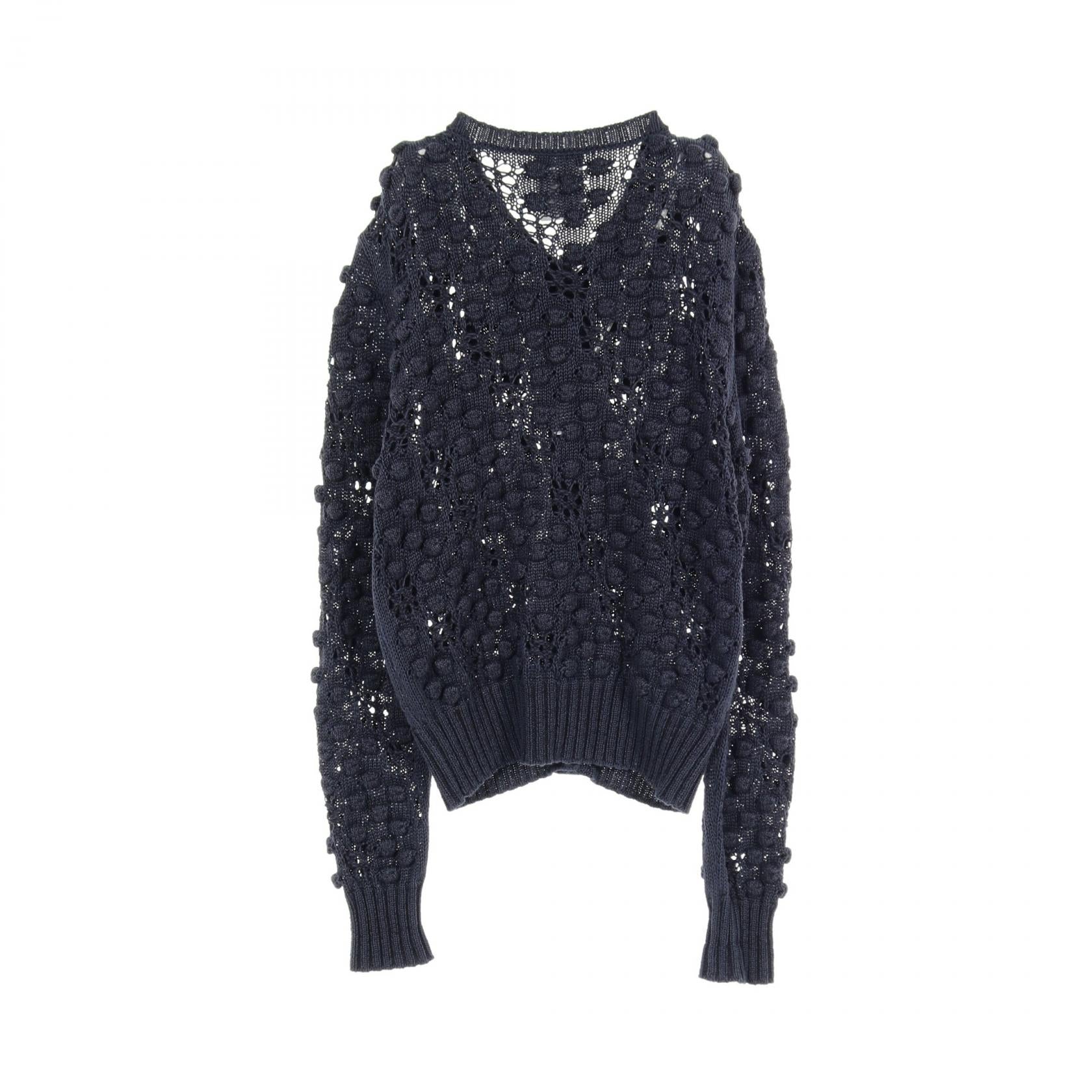 Top Quality Chanel Cotton Cardigan Coco Mark Button
