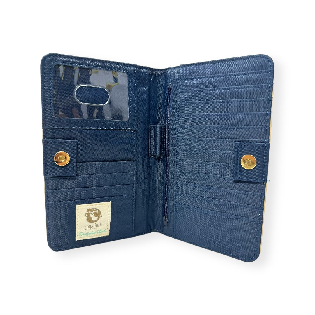 Anchor Stripe Bifold Snap Wallet Spartina. Size Large