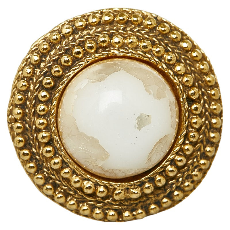 Top Quality Chanel Gold Plated Pearl Earrings