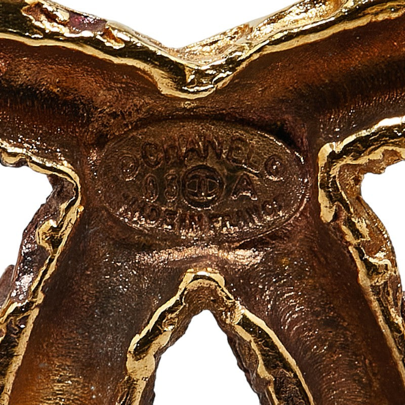 Top Quality Chanel Vintage Coco Mark Brooch Gold Plated