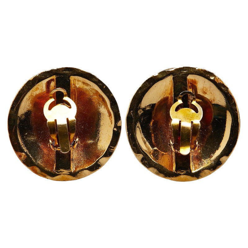 Top Quality Chanel Coco Mark Gold Plated Earrings