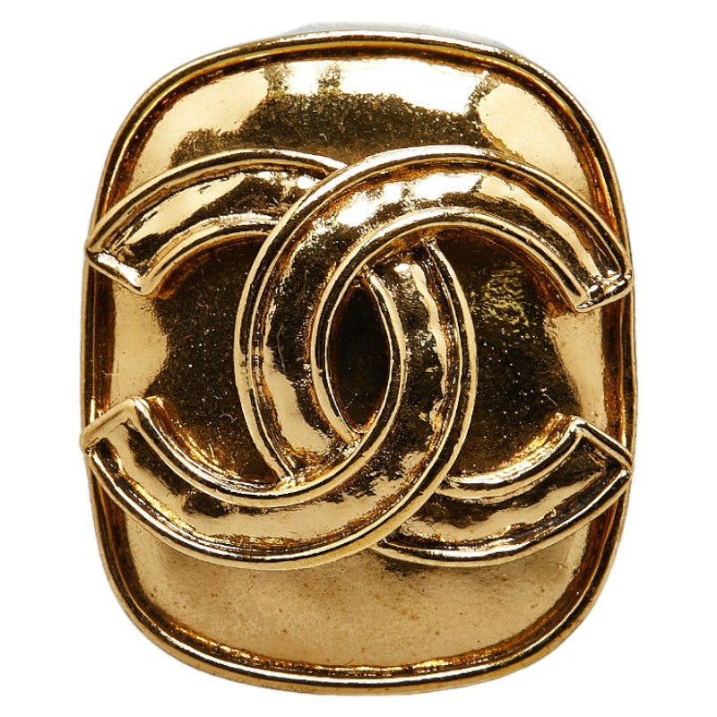 Top Quality Chanel Vintage Coco Mark Brooch Gold Plated