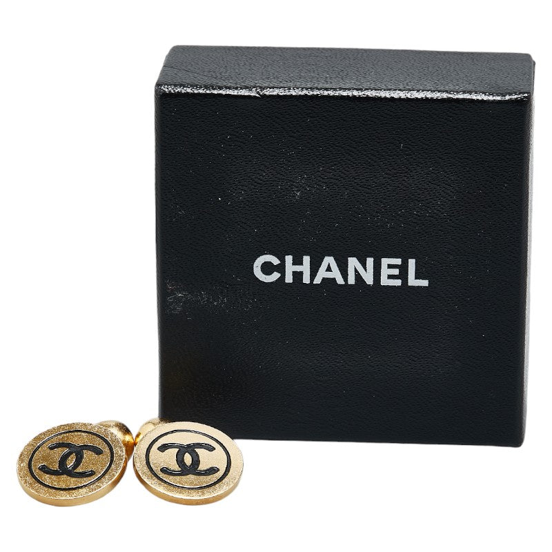 Top Quality Chanel Vintage Coco Mark Gold Plated Cuffs