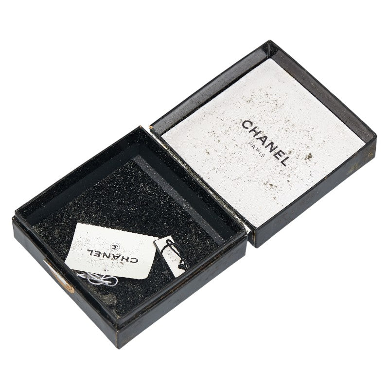 Top Quality Chanel Coco Mark Matelasse Round Clip-On Earrings Gold Plated