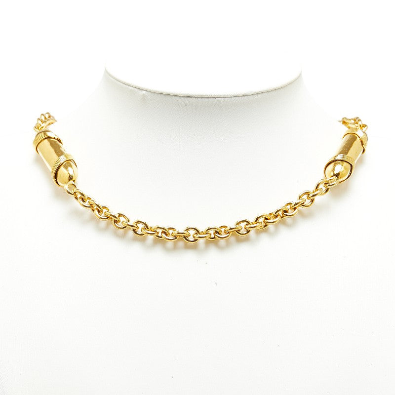 Top Quality Chanel Logo Chain Necklace Gold Plated